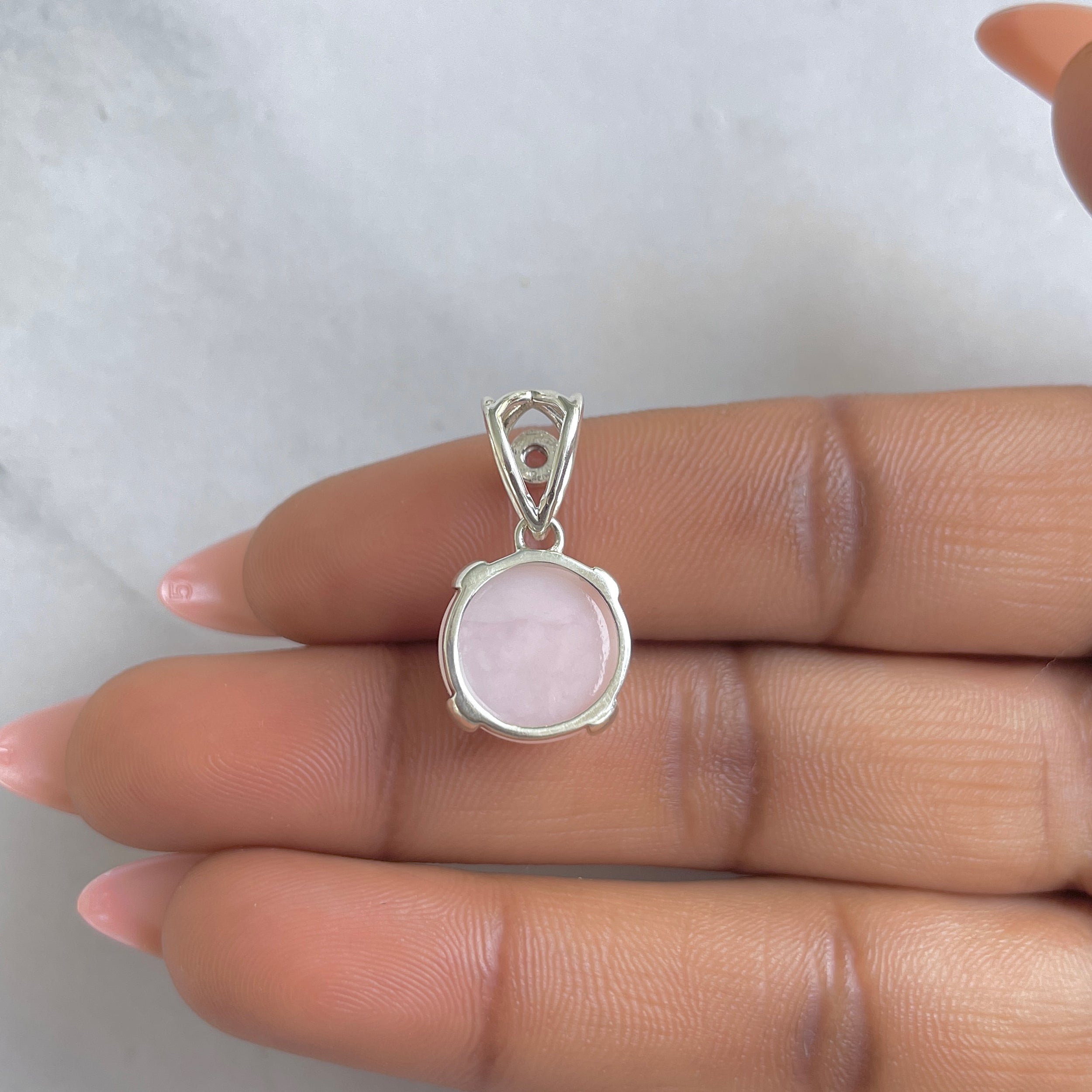 Pink Opal Pendant-(PKO-RDP-562.)
