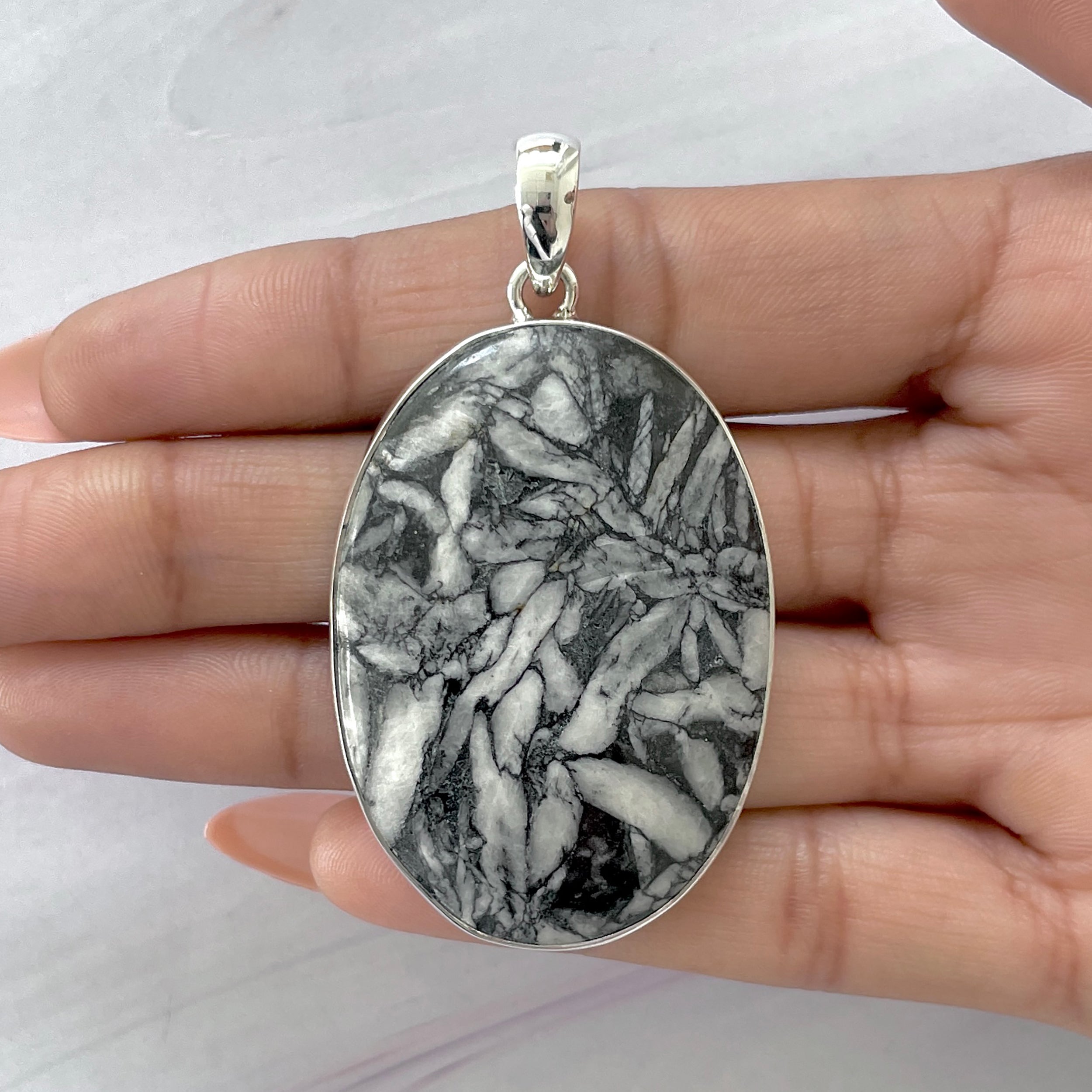Pinolith Jasper Pendant-(PLJ-P-2.)