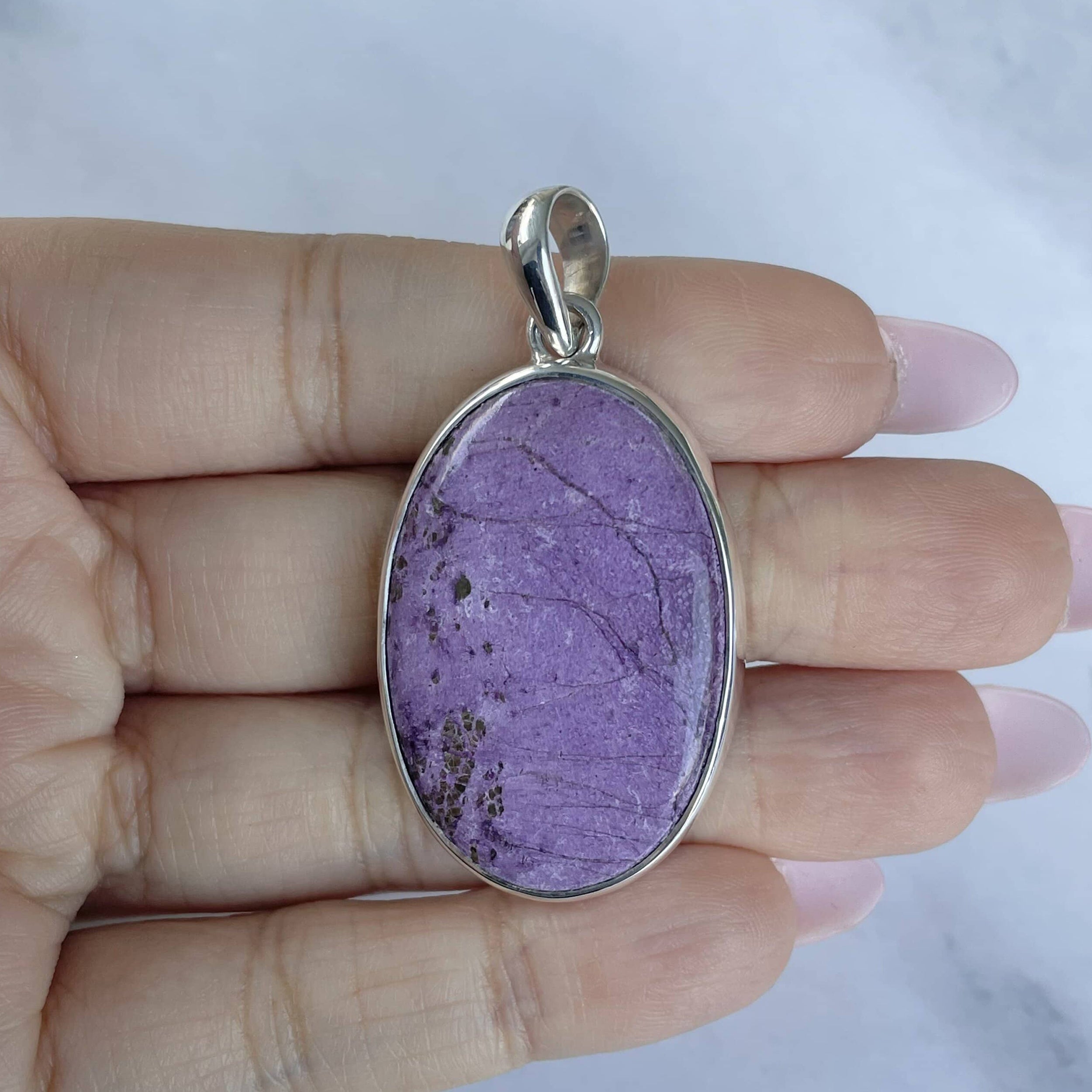 Purpurite Pendant-(PPT-P-1.)