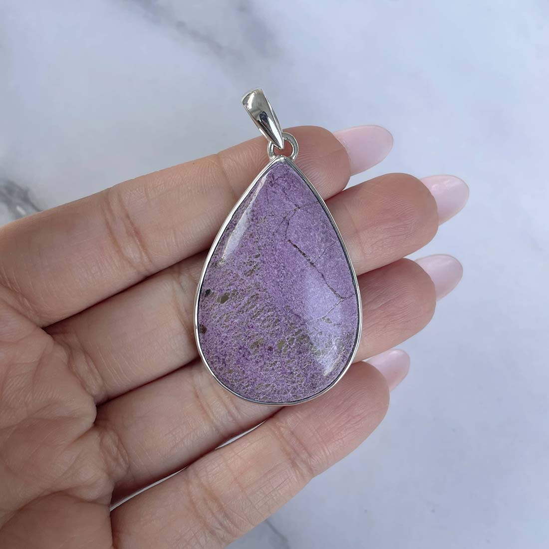Purpurite Pendant-(PPT-P-12.)