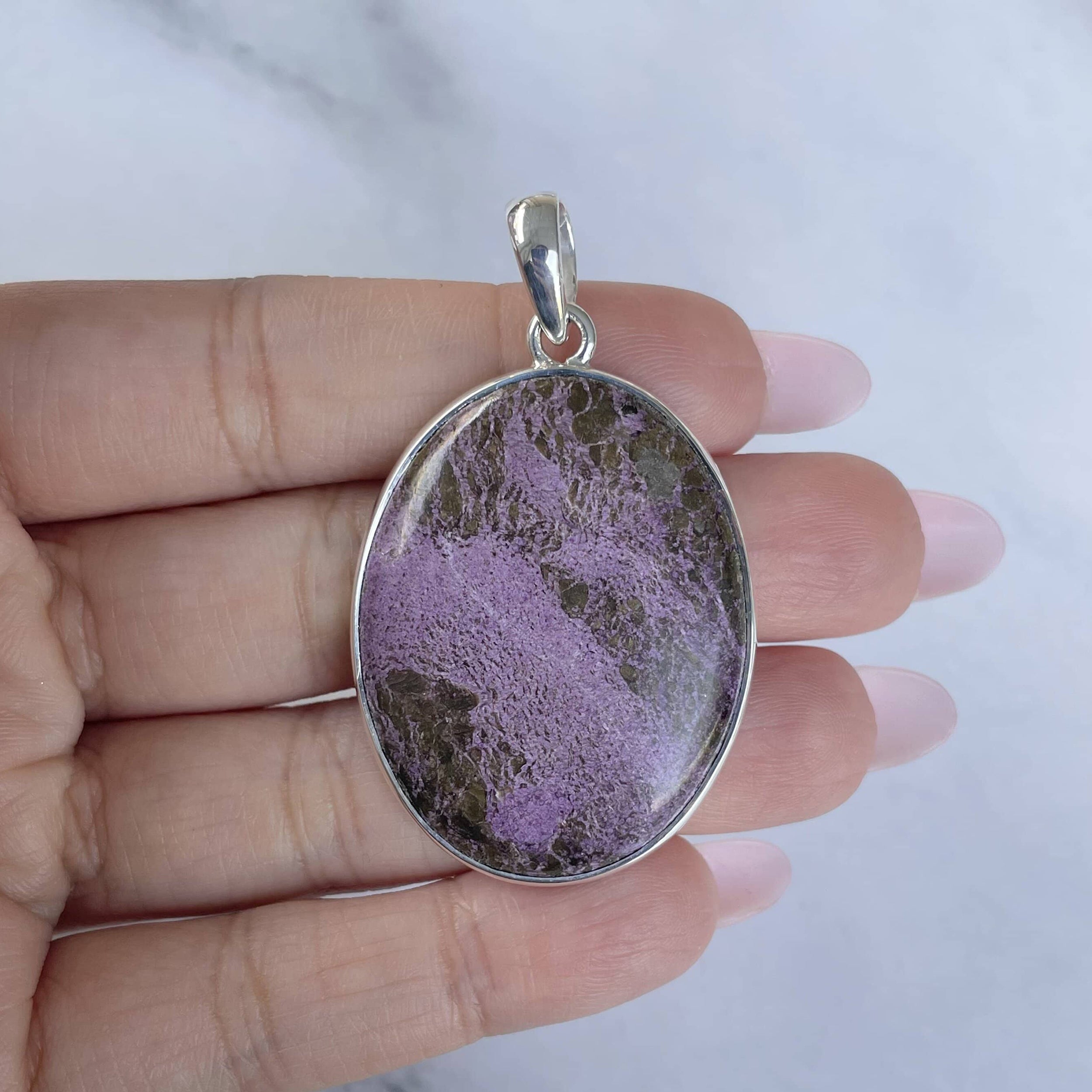 Purpurite Pendant-(PPT-P-13.)