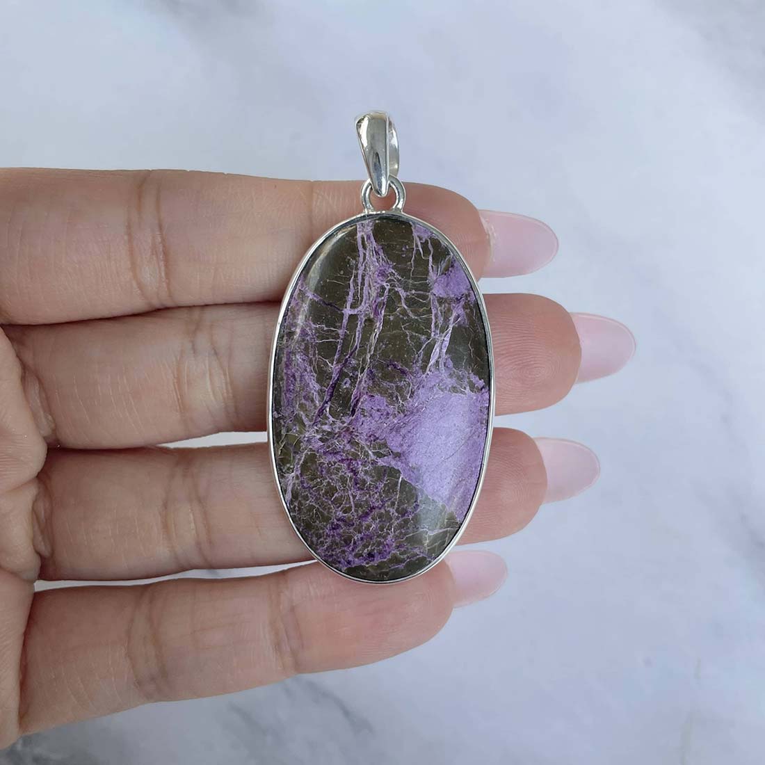 Purpurite Pendant-(PPT-P-14.)