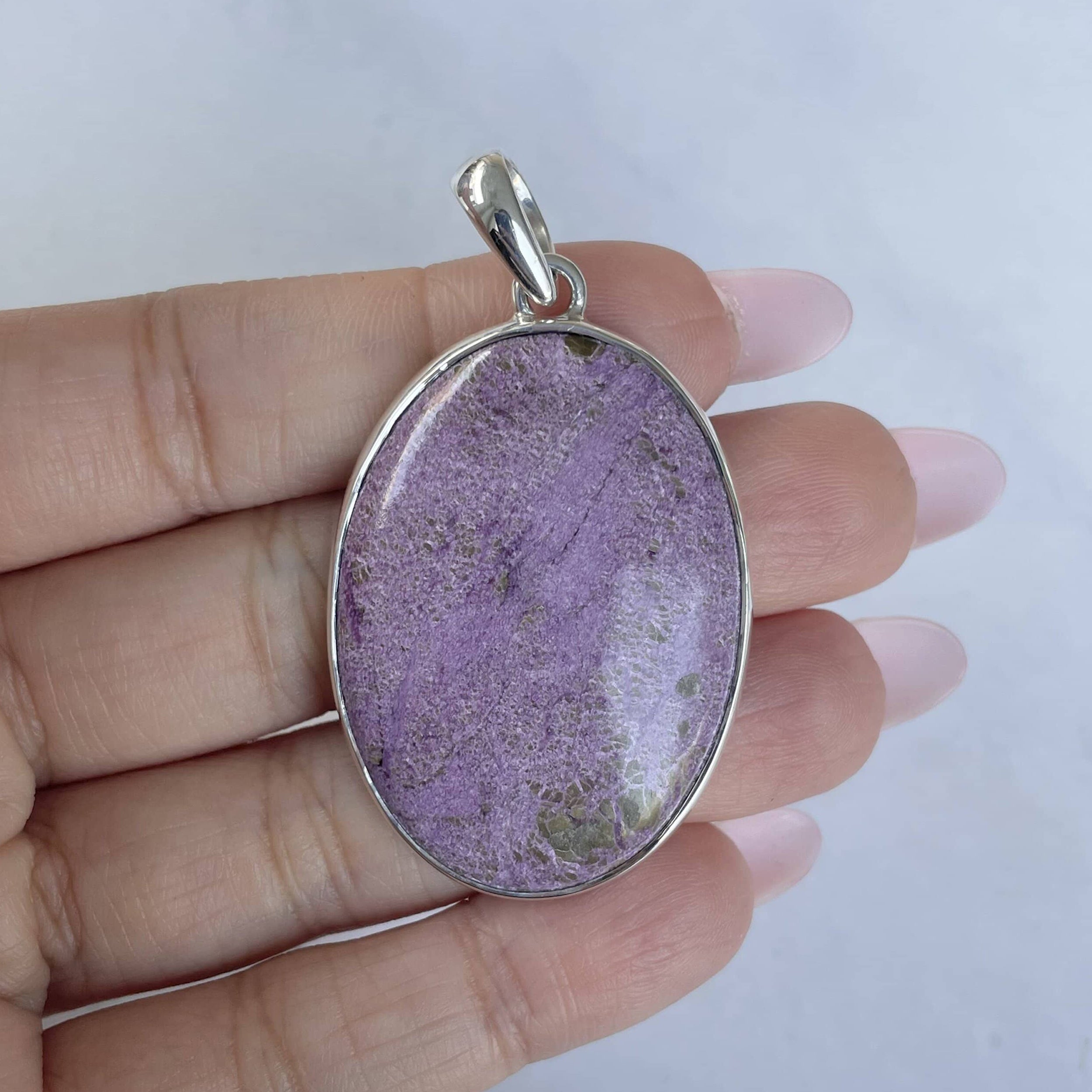 Purpurite Pendant-(PPT-P-15.)