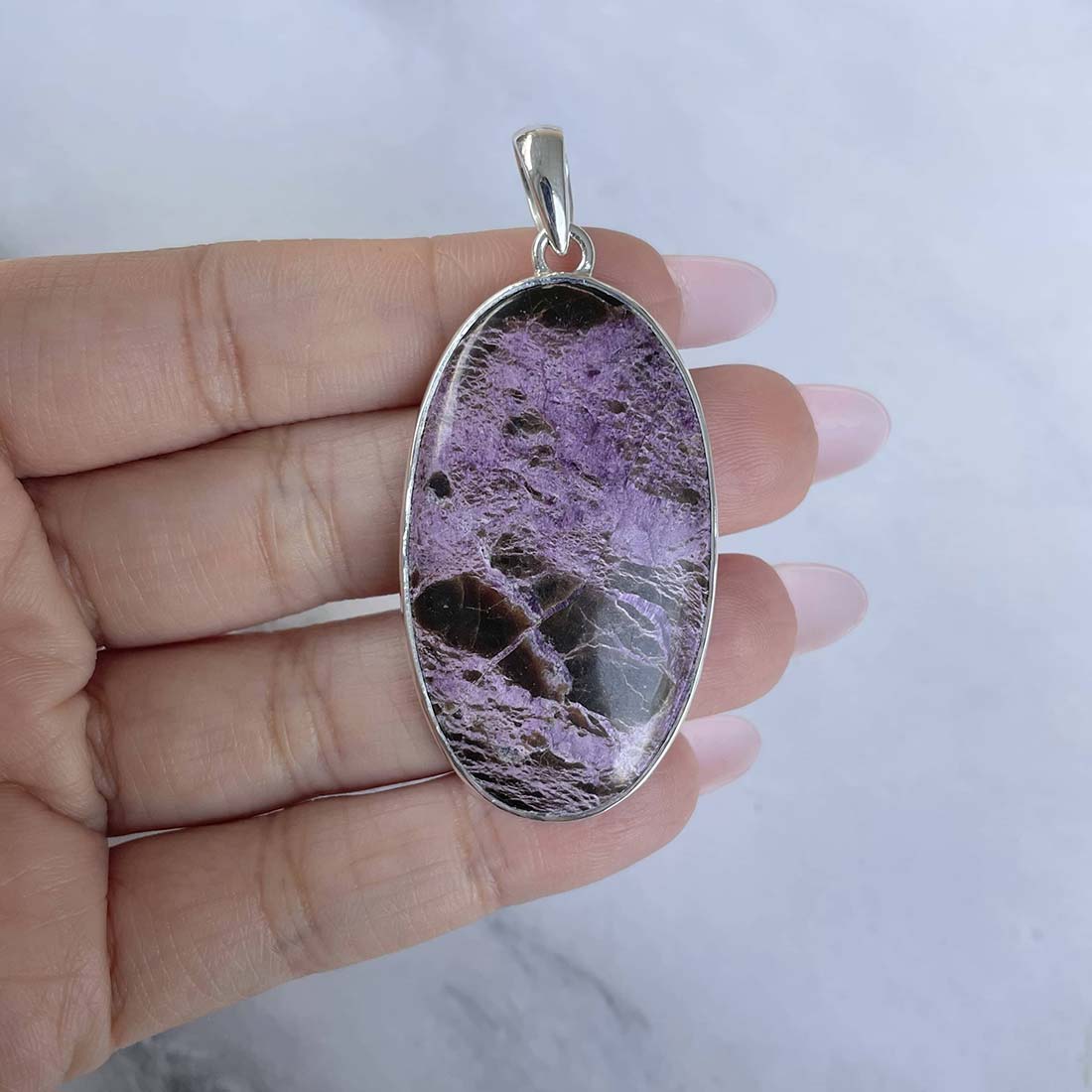 Purpurite Pendant-(PPT-P-16.)