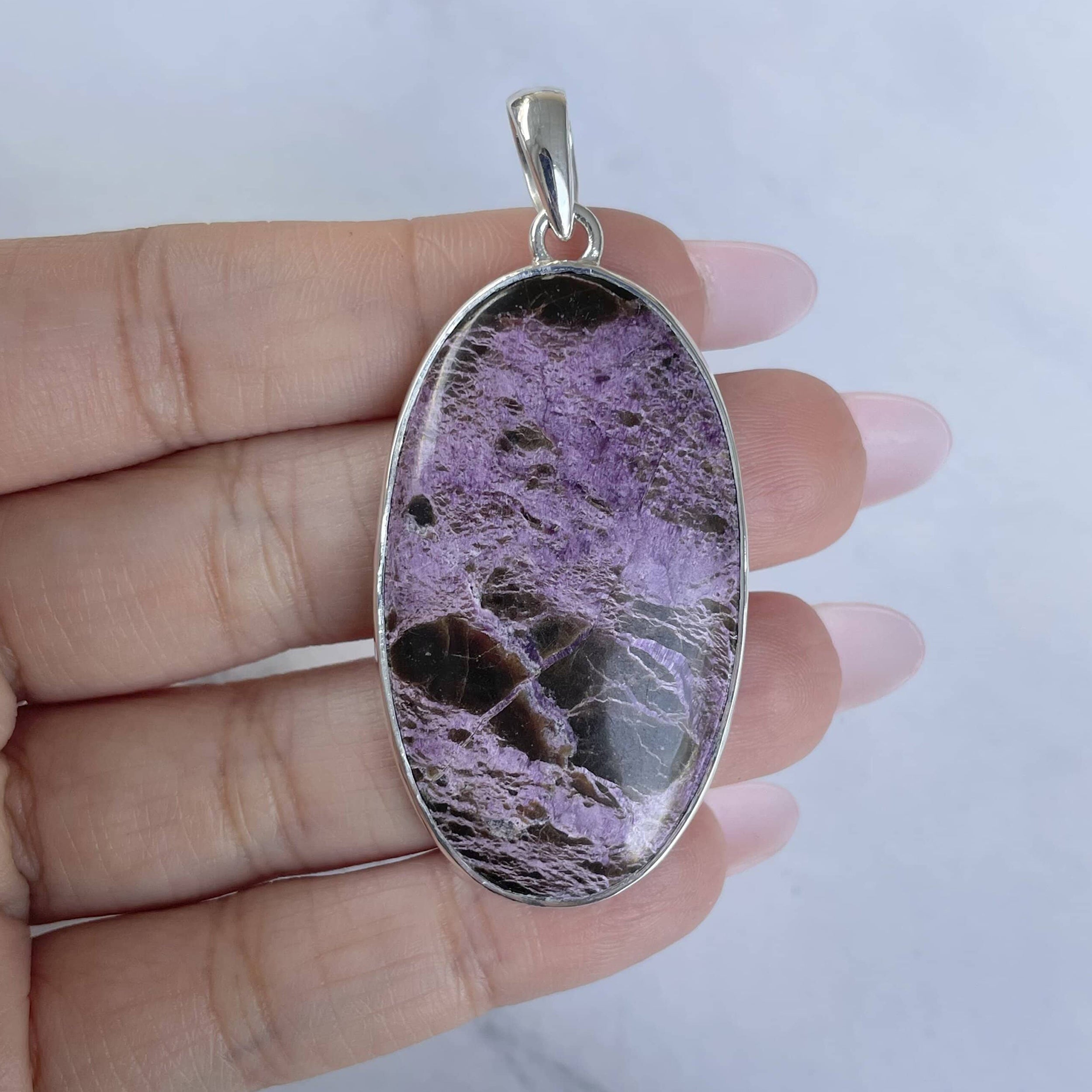 Purpurite Pendant-(PPT-P-16.)