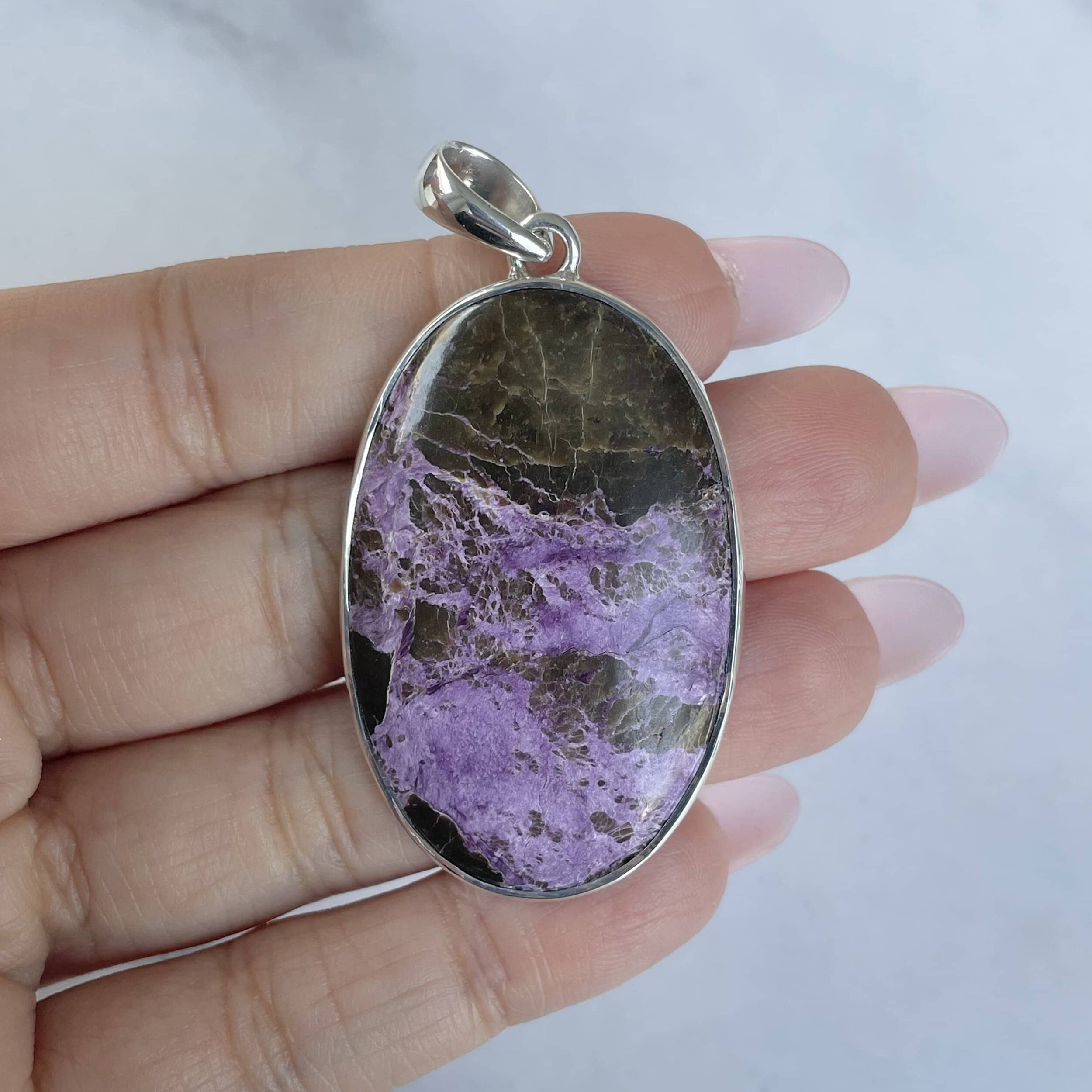 Purpurite Pendant-(PPT-P-17.)