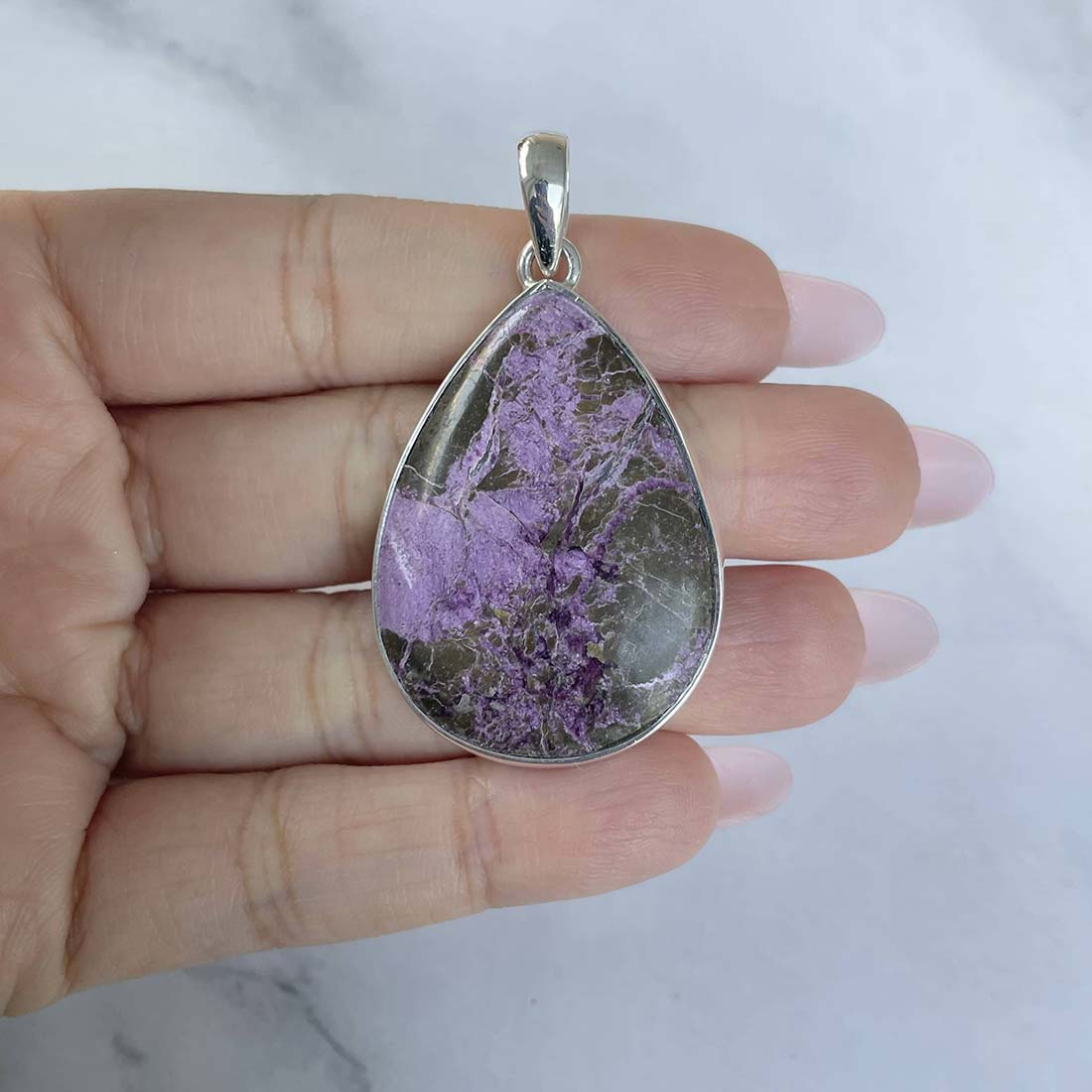 Purpurite Pendant-(PPT-P-6.)