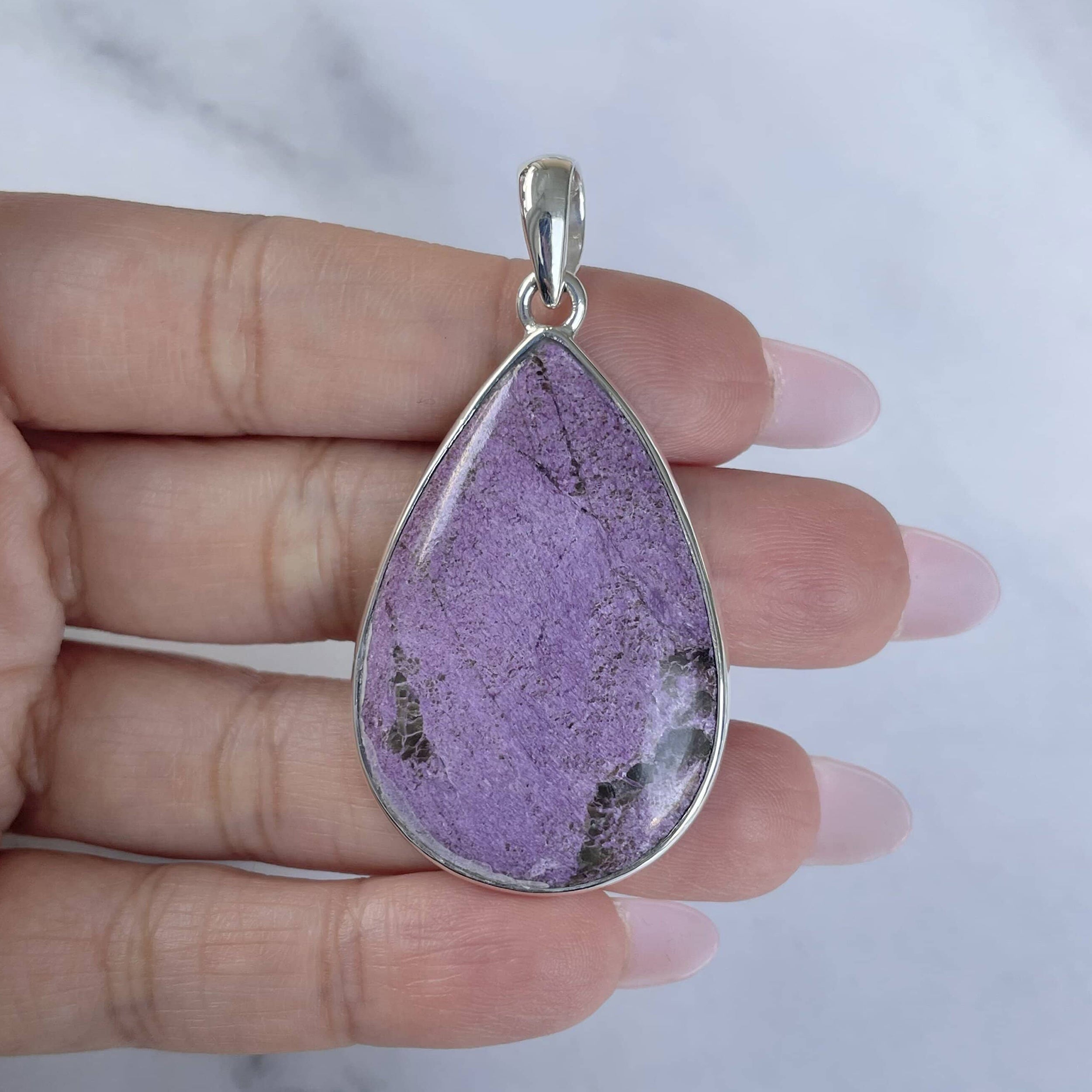 Purpurite Pendant-(PPT-P-8.)