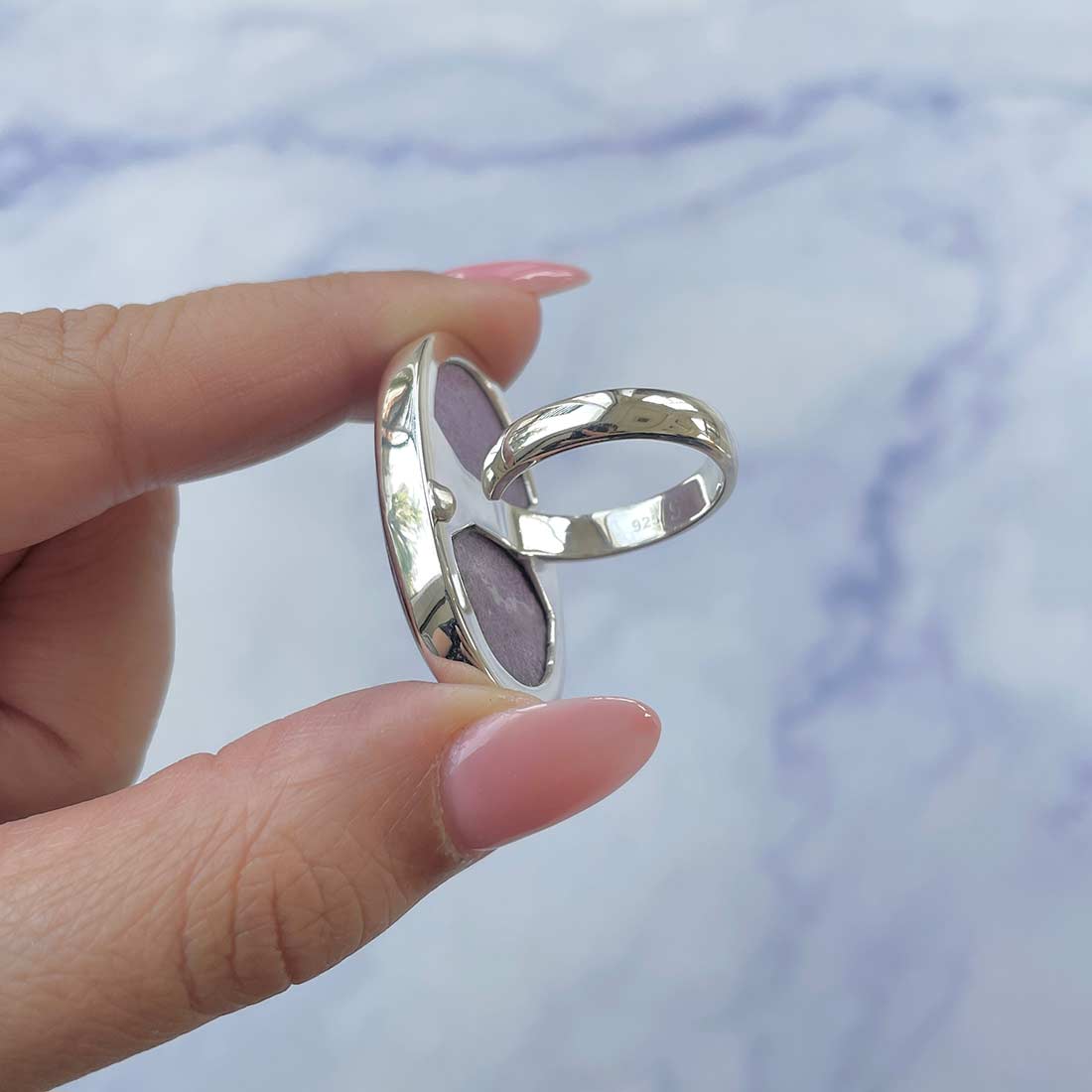 Purpurite Adjustable Ring-(PPT-R-28.)