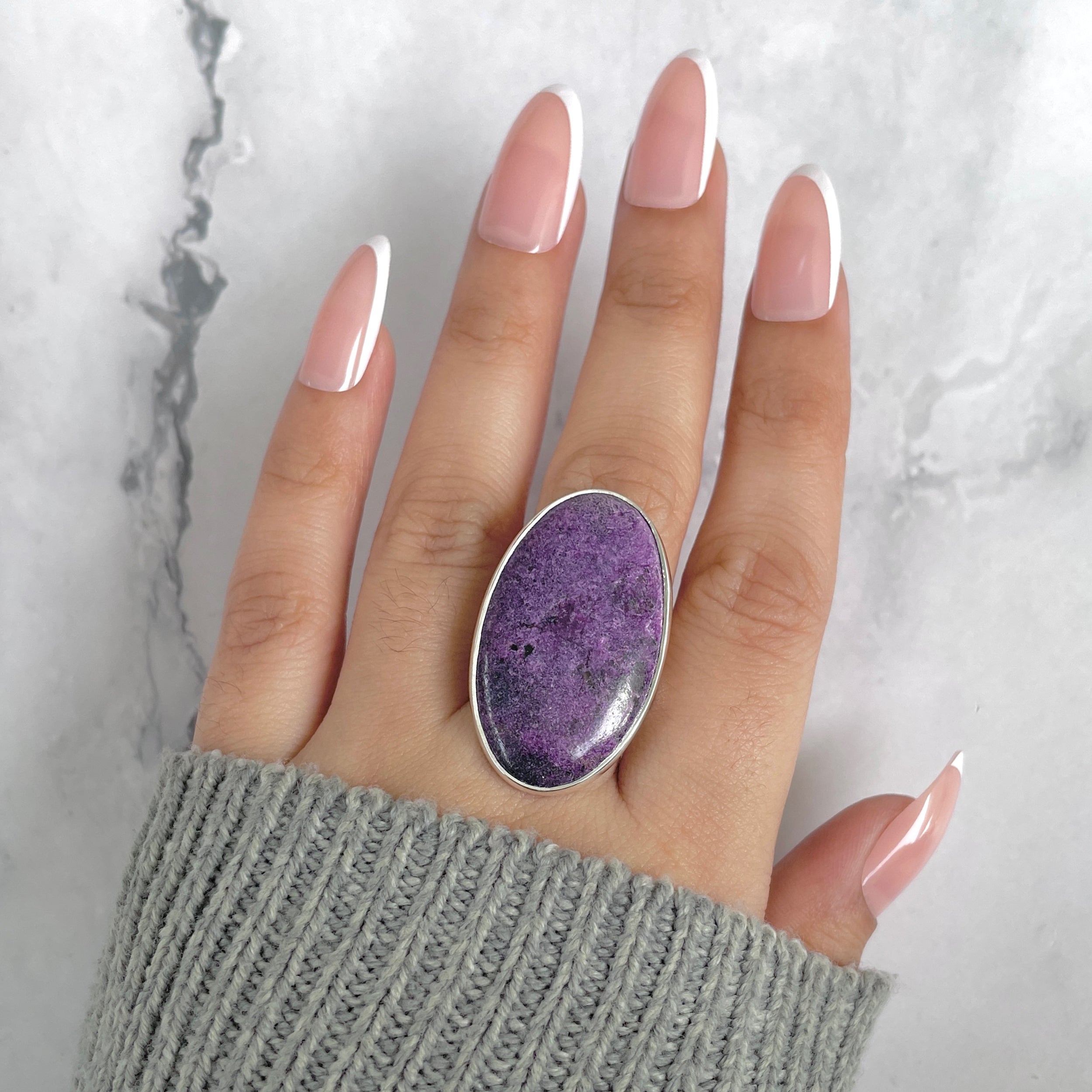 Purpurite Adjustable Ring-(PPT-R-31.)