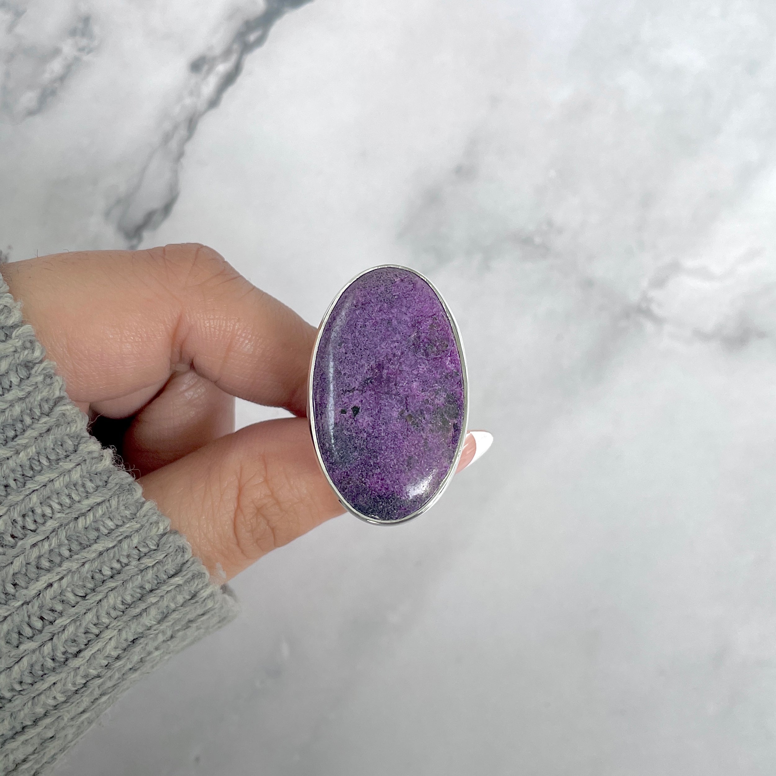 Purpurite Adjustable Ring-(PPT-R-31.)