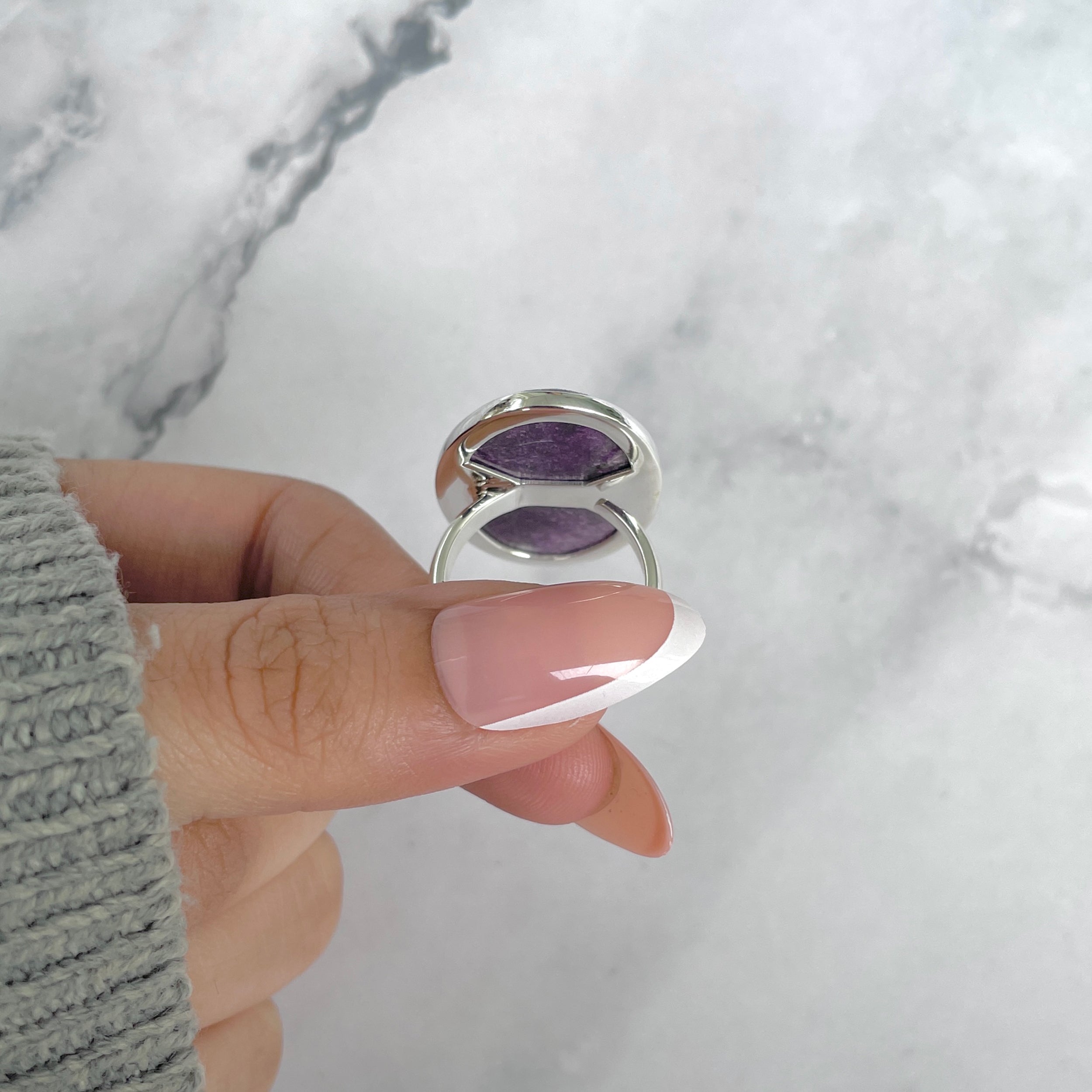 Purpurite Adjustable Ring-(PPT-R-31.)