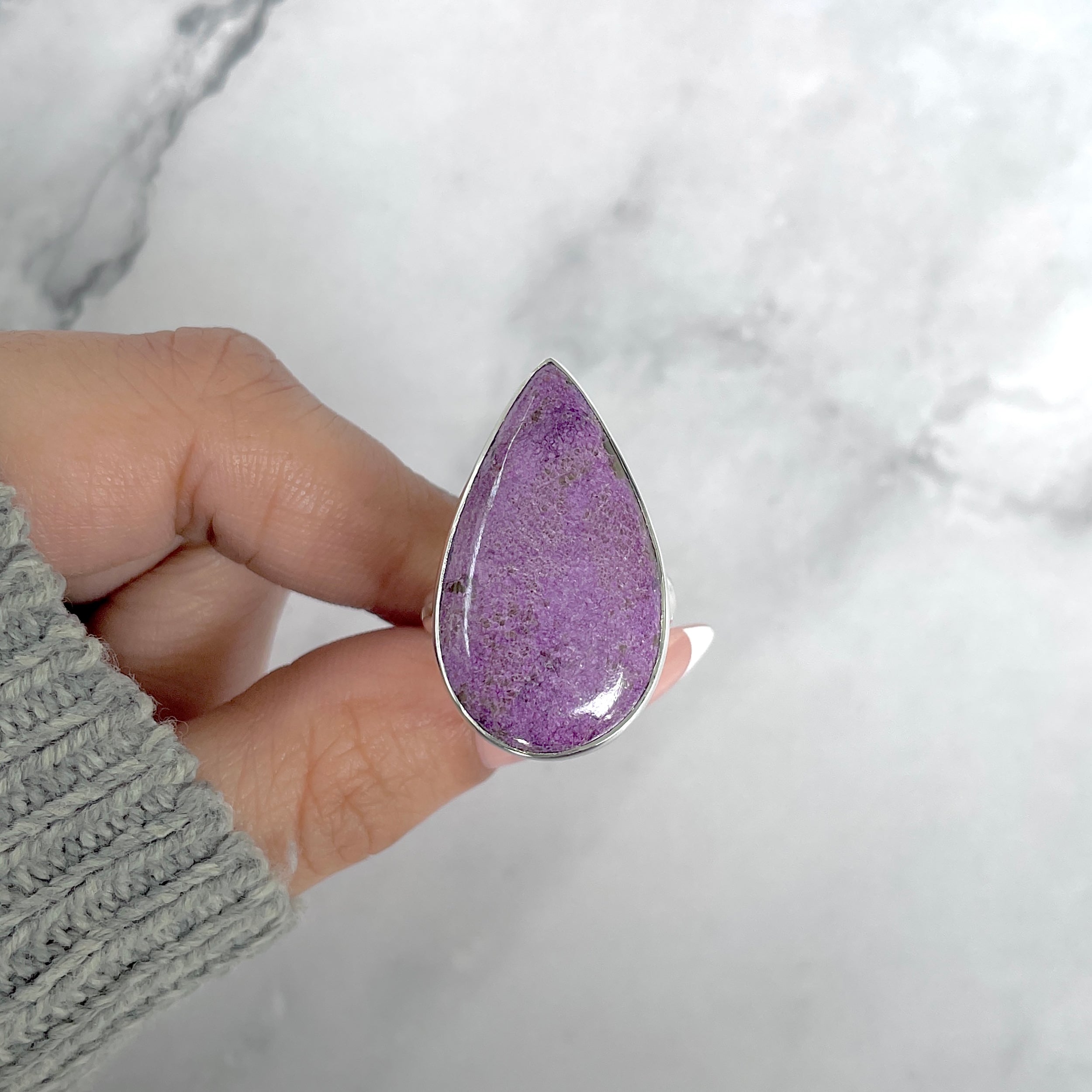 Purpurite Adjustable Ring-(PPT-R-33.)
