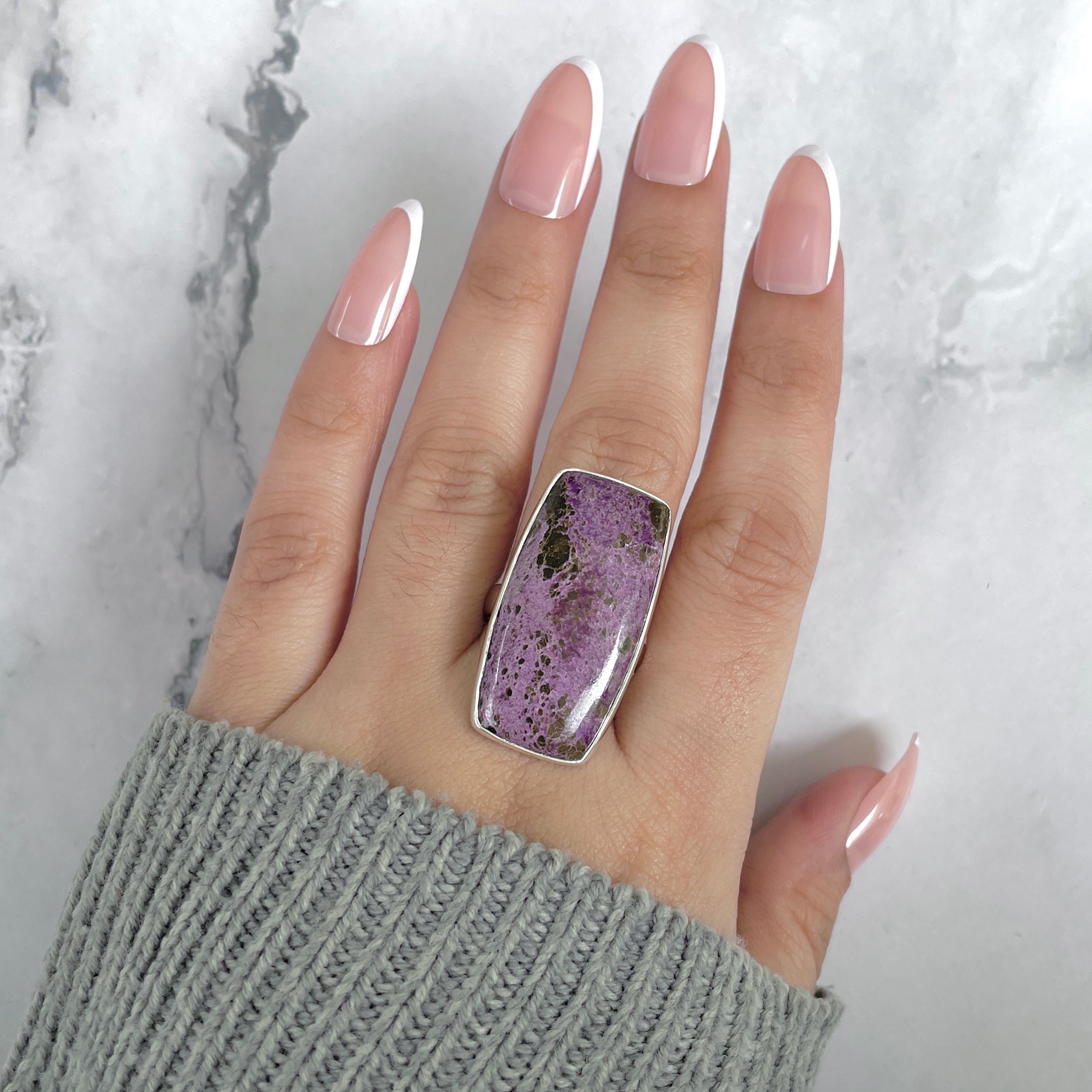 Purpurite Adjustable Ring-(PPT-R-35.)