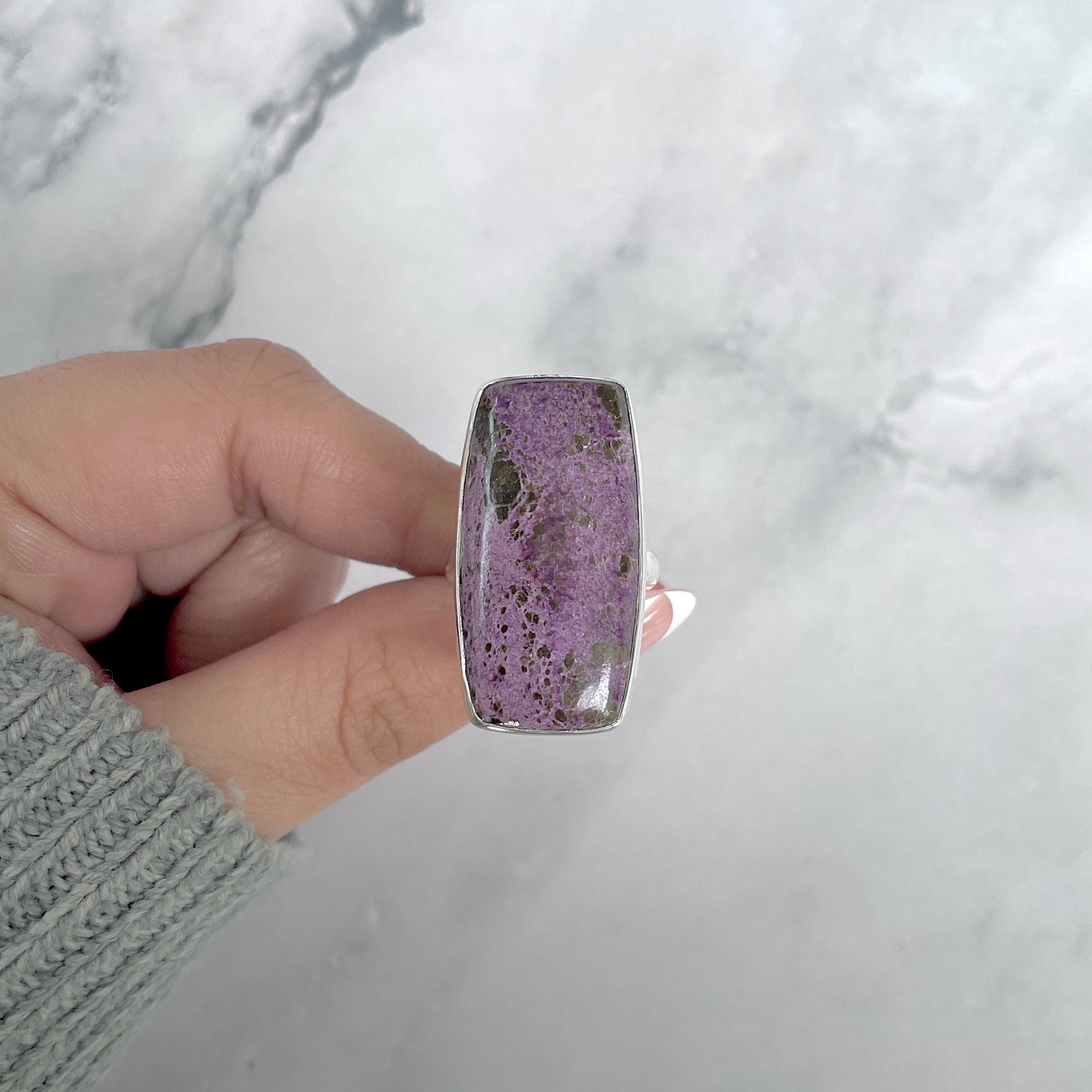 Purpurite Adjustable Ring-(PPT-R-35.)