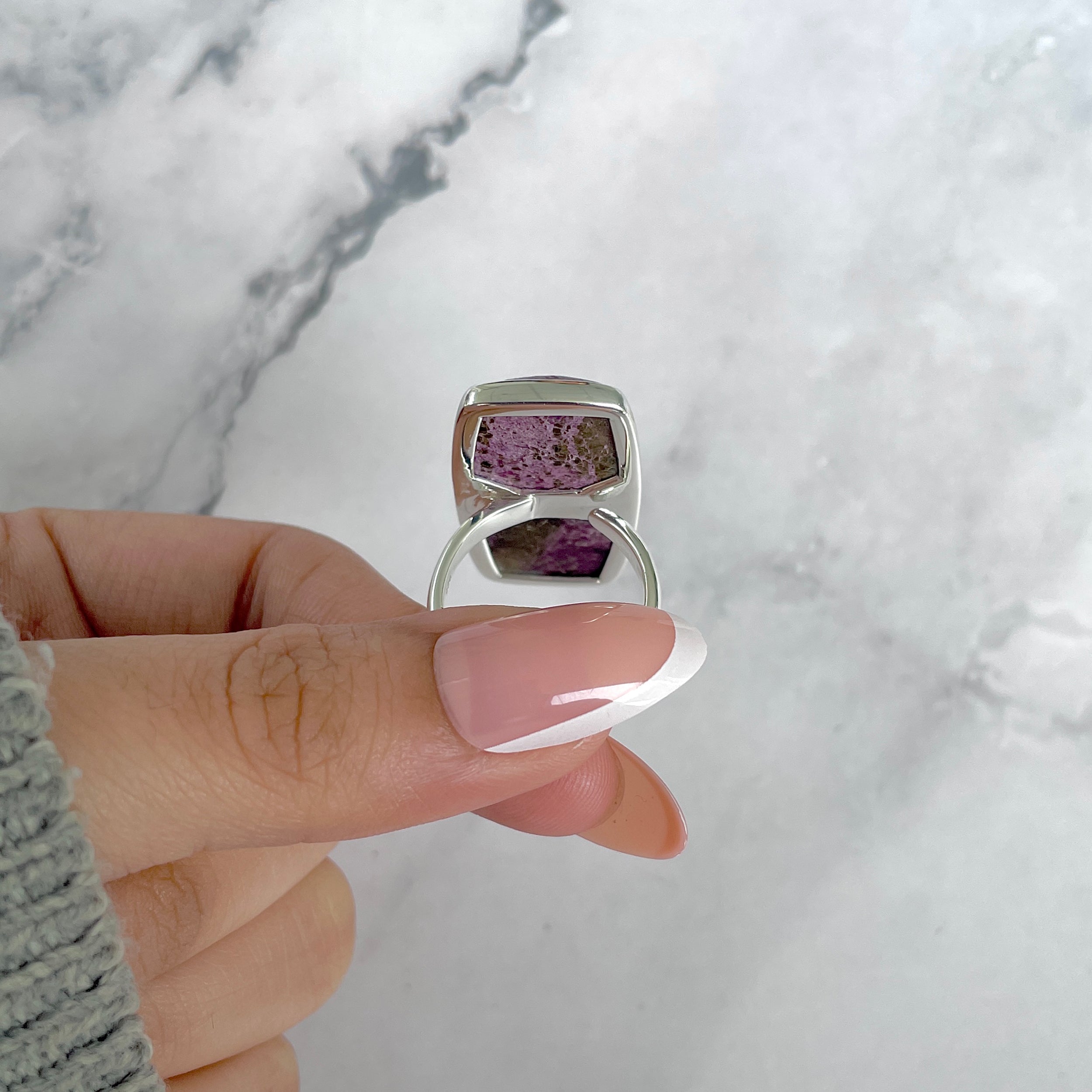 Purpurite Adjustable Ring-(PPT-R-35.)