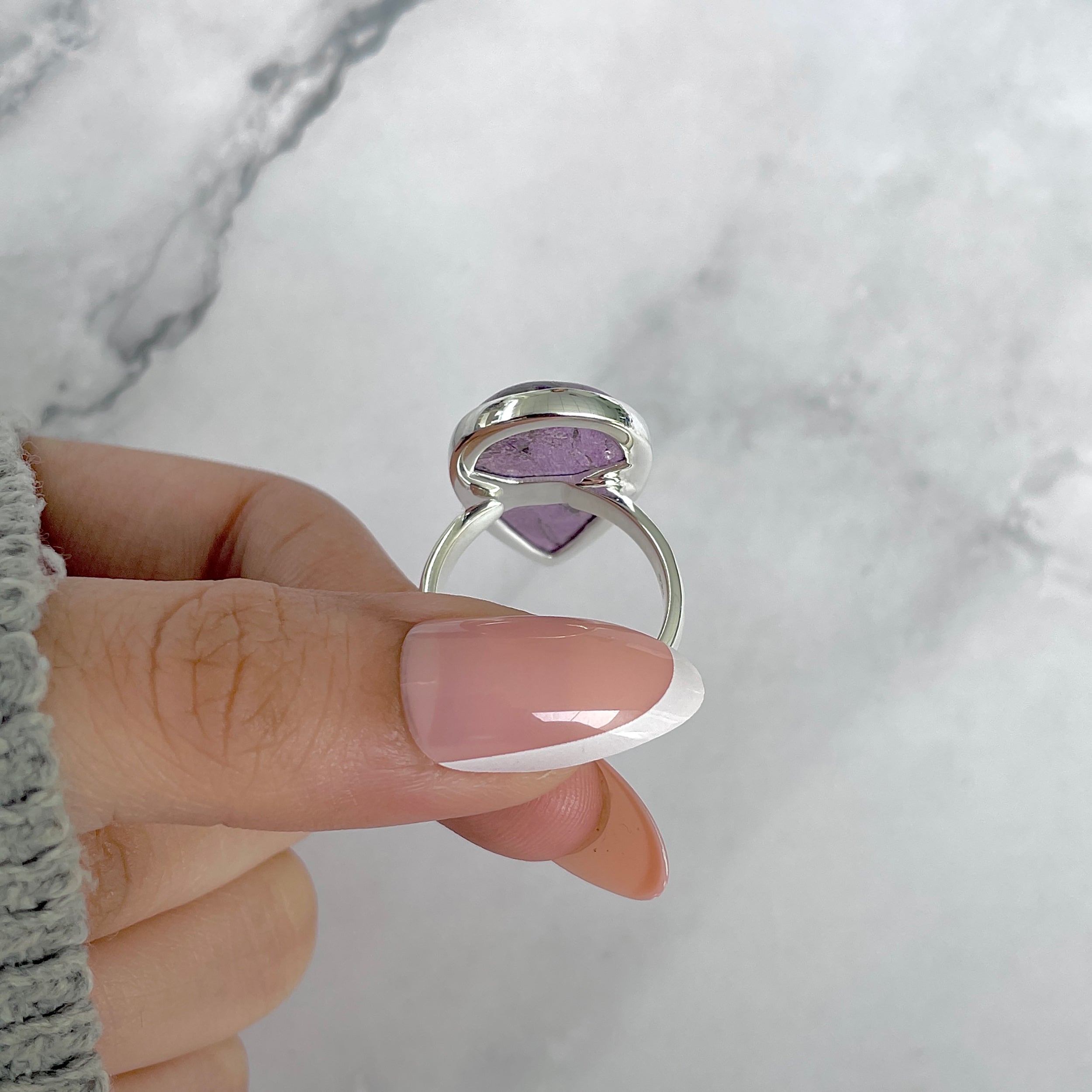 Purpurite Adjustable Ring-(PPT-R-38.)