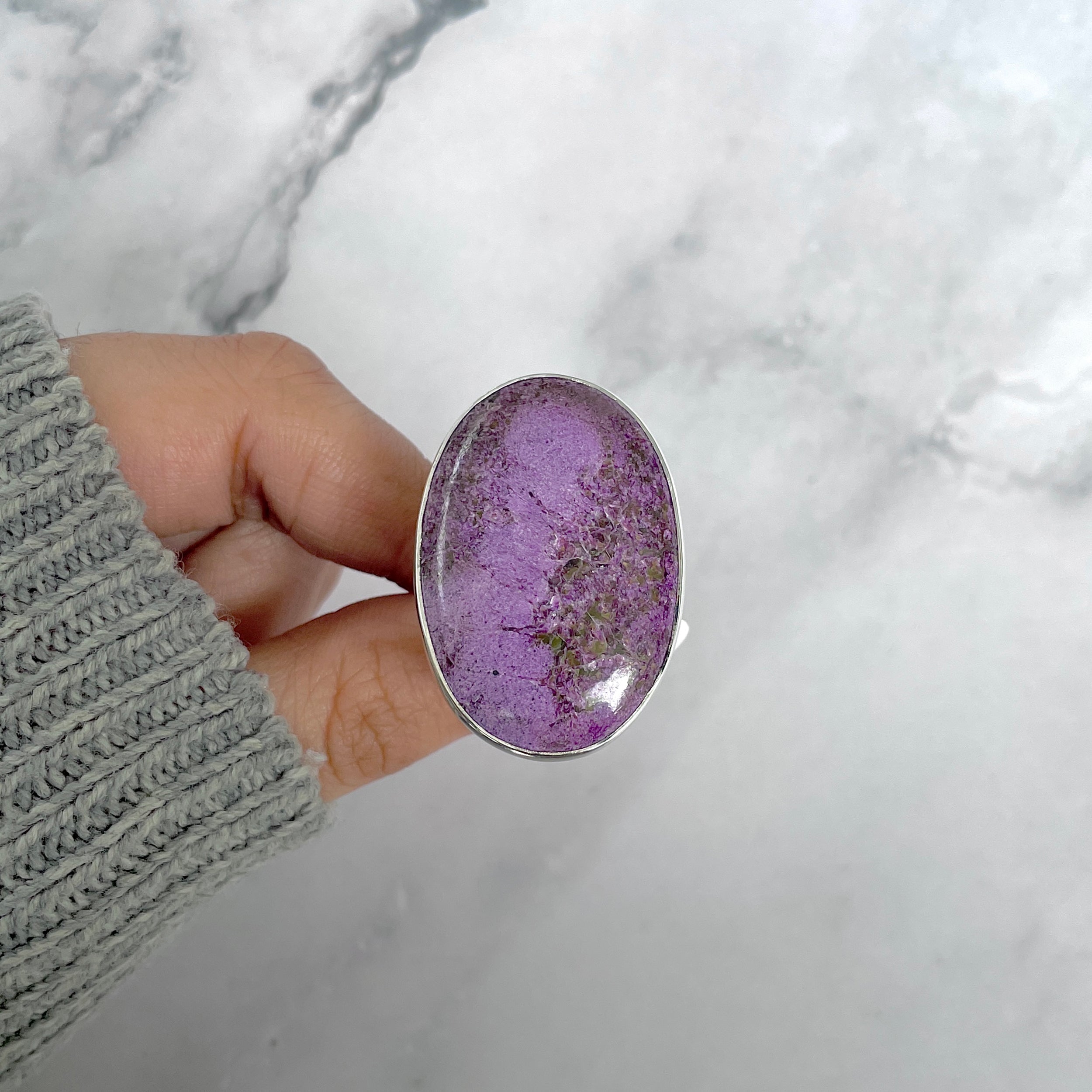Purpurite Adjustable Ring-(PPT-R-39.)