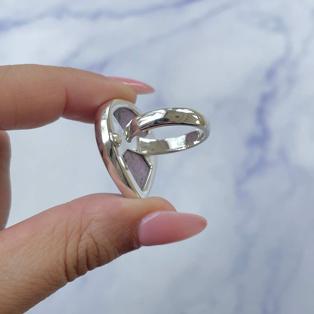 Purpurite Adjustable Ring-(PPT-R-4.)