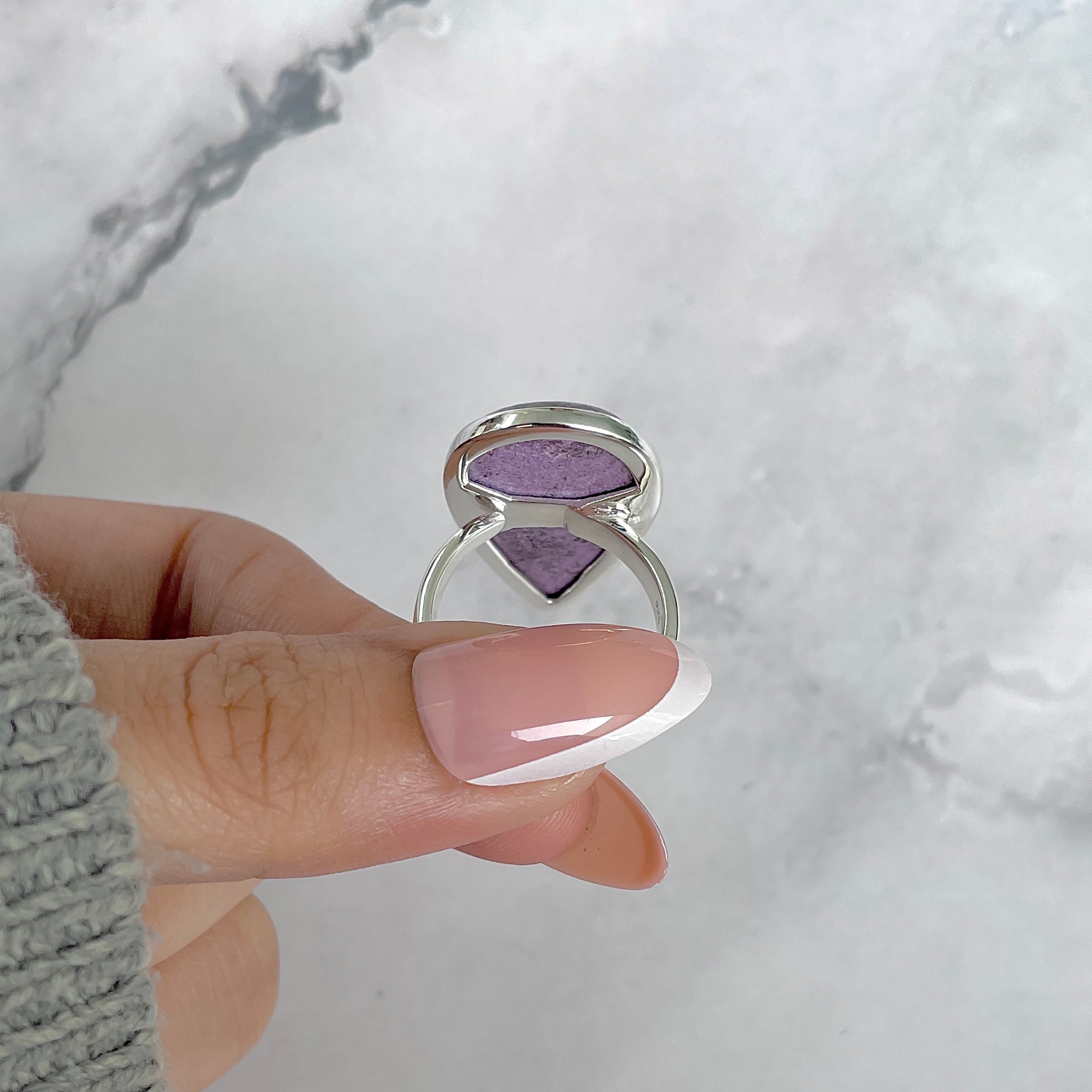 Purpurite Adjustable Ring-(PPT-R-41.)