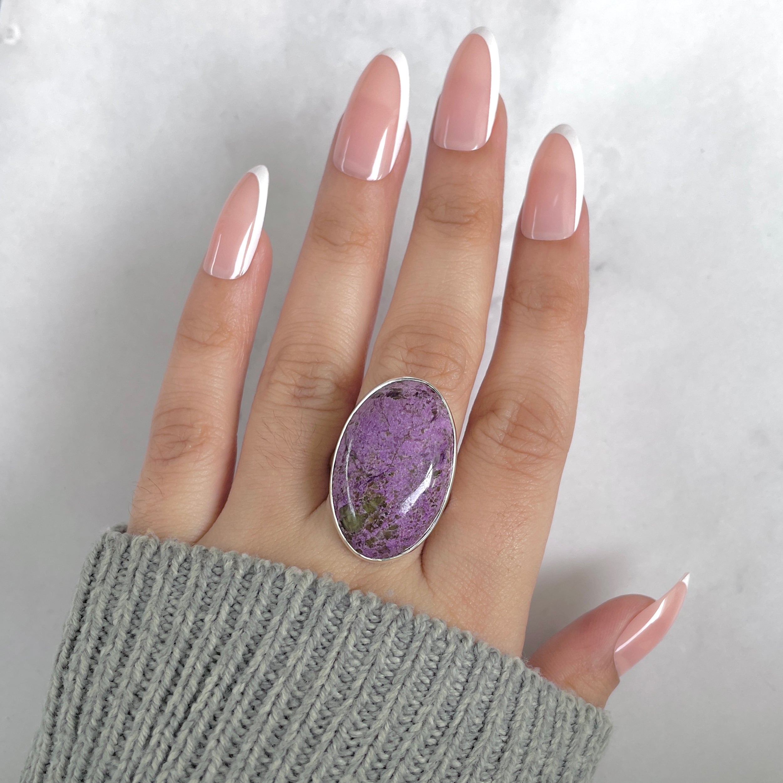 Purpurite Adjustable Ring-(PPT-R-42.)