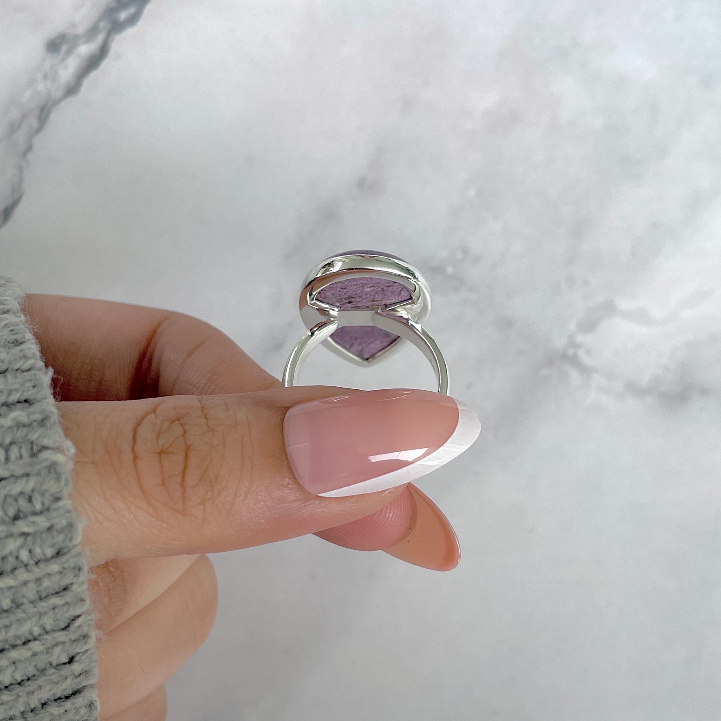 Purpurite Adjustable Ring-(PPT-R-43.)