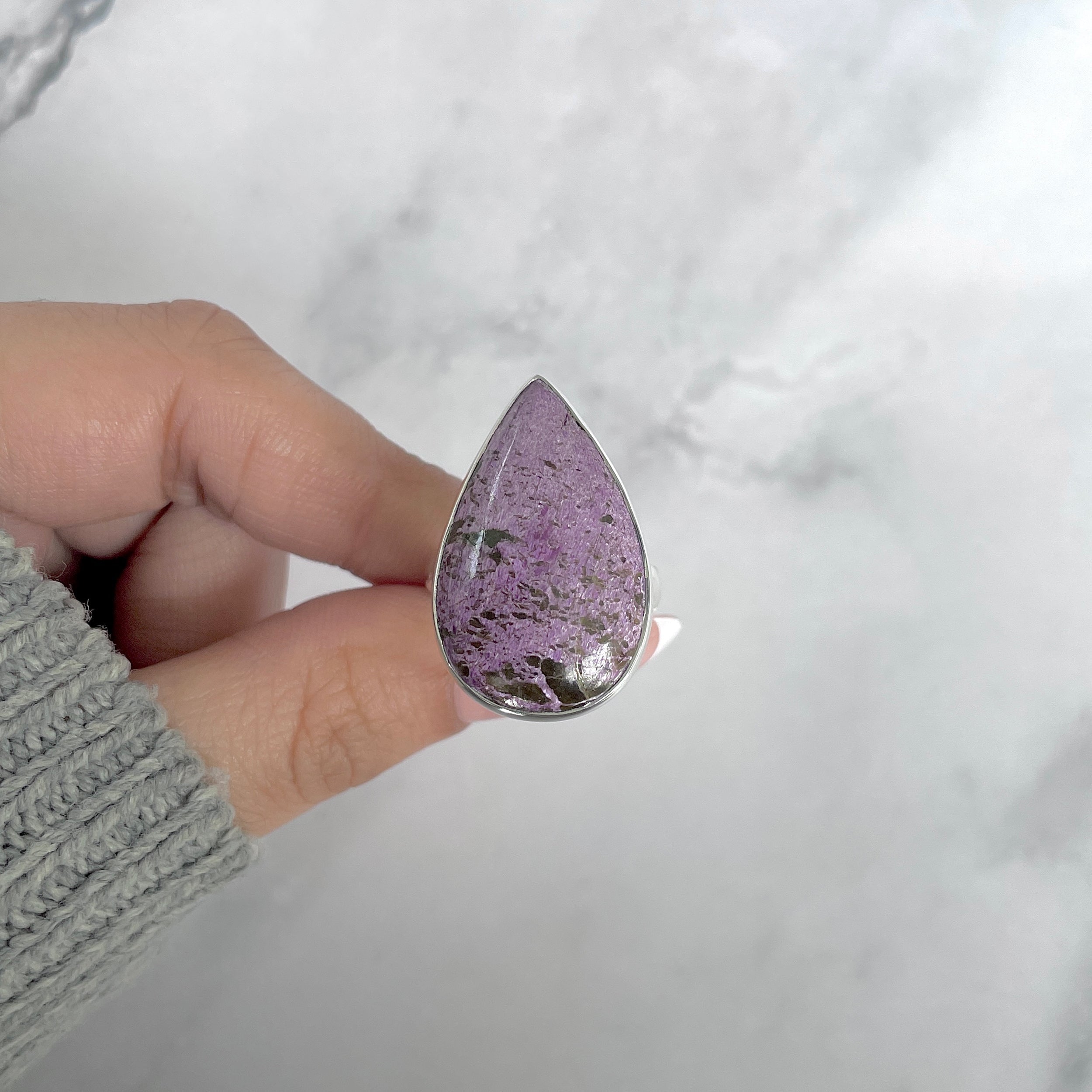 Purpurite Adjustable Ring-(PPT-R-44.)