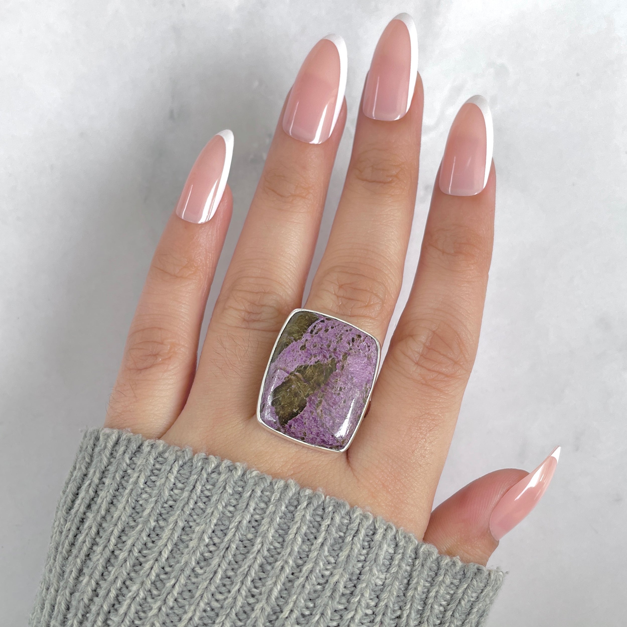 Purpurite Adjustable Ring-(PPT-R-46.)