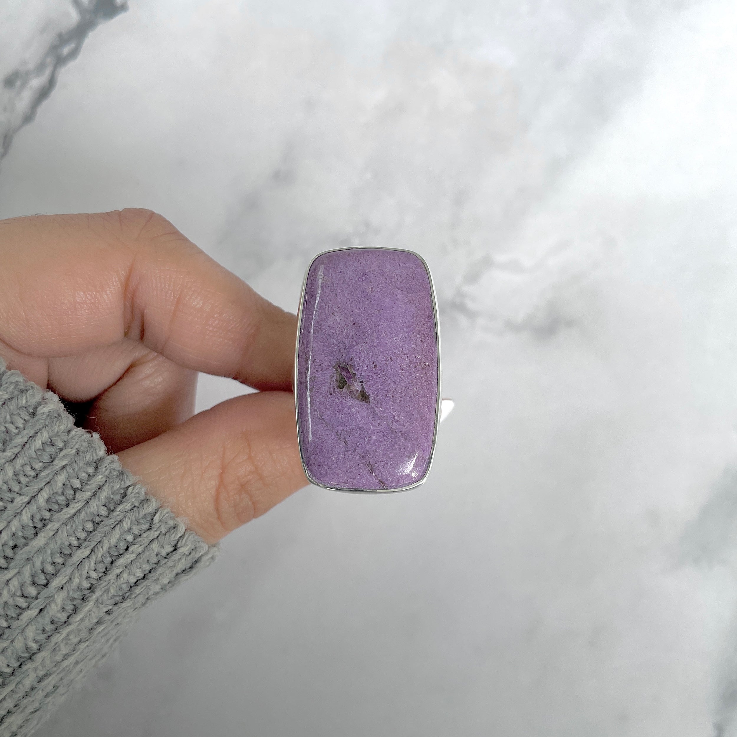Purpurite Adjustable Ring-(PPT-R-48.)