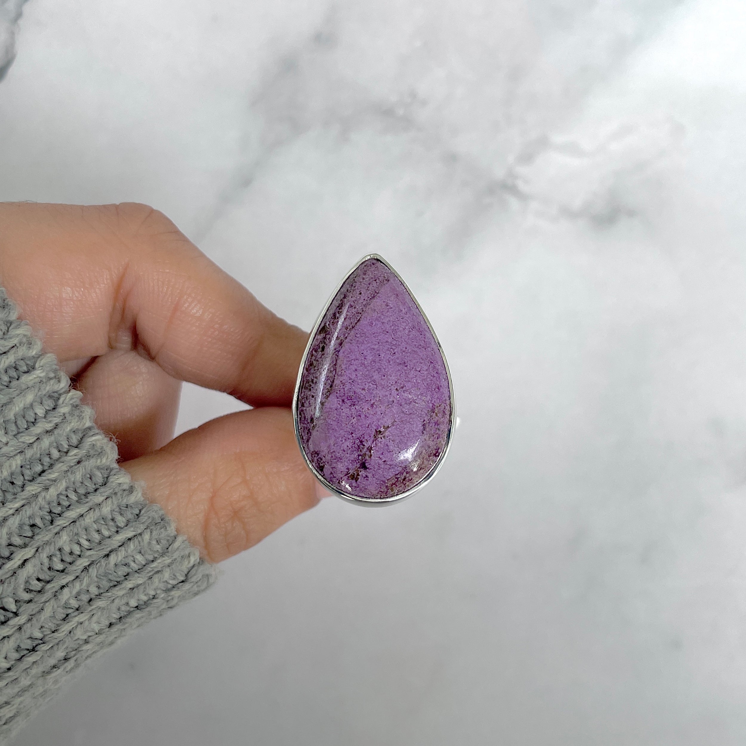 Purpurite Adjustable Ring-(PPT-R-50.)