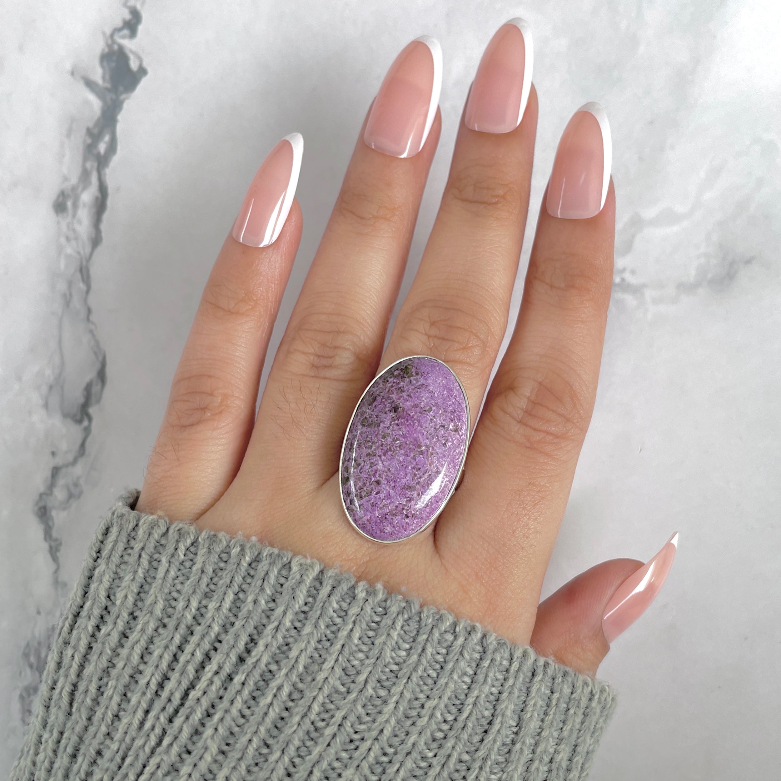 Purpurite Adjustable Ring-(PPT-R-51.)