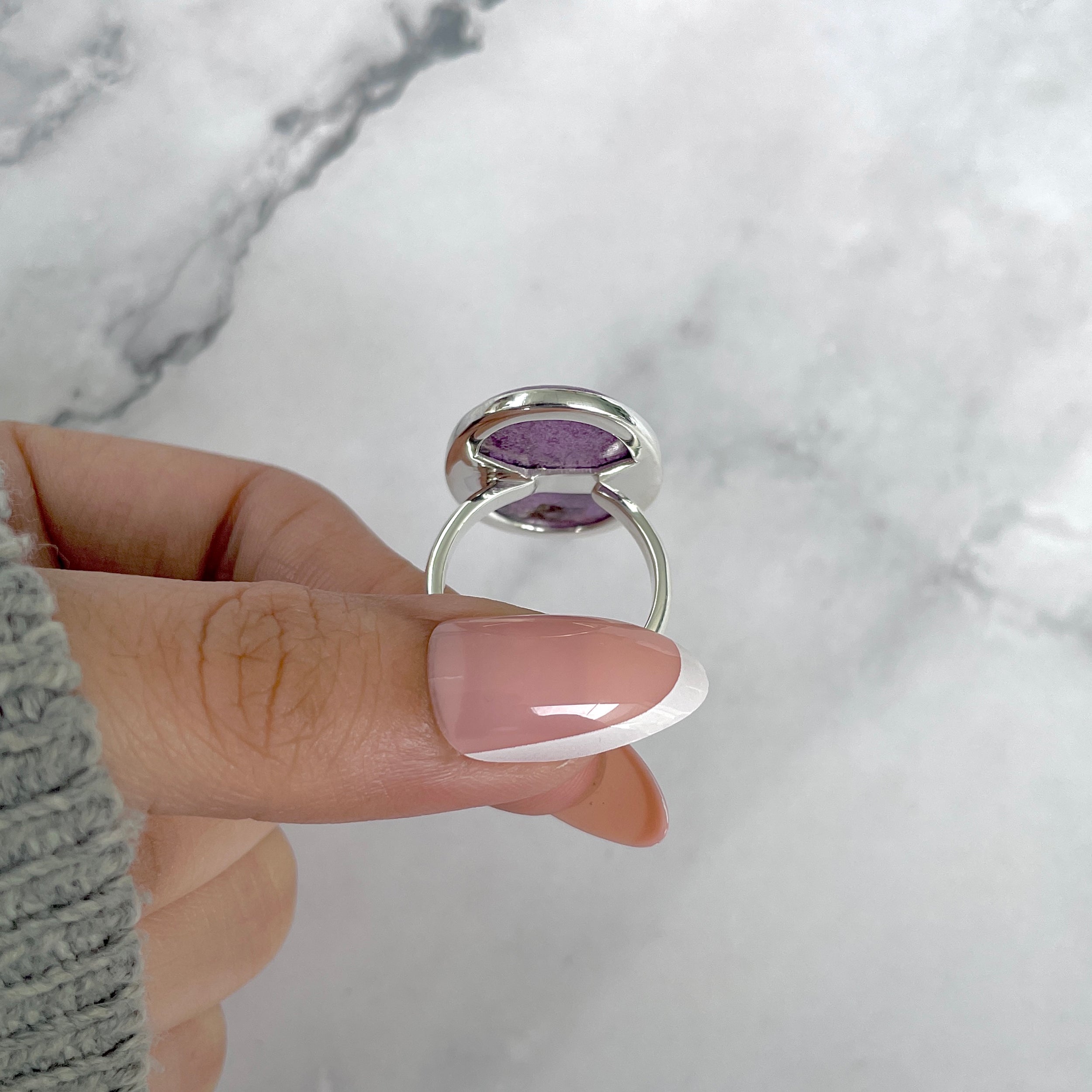 Purpurite Adjustable Ring-(PPT-R-51.)