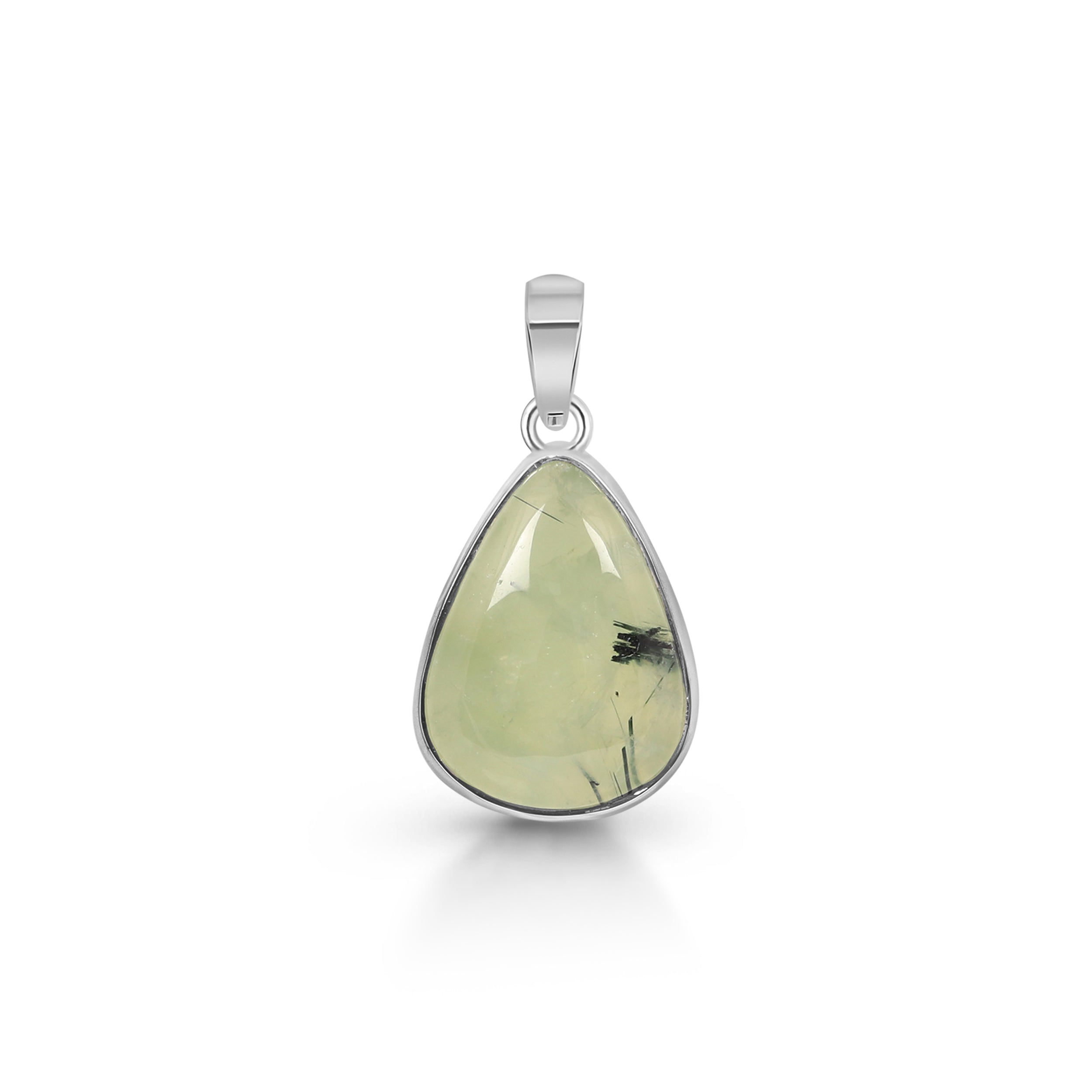 Prehnite Pendant-(PRN-P-12.)