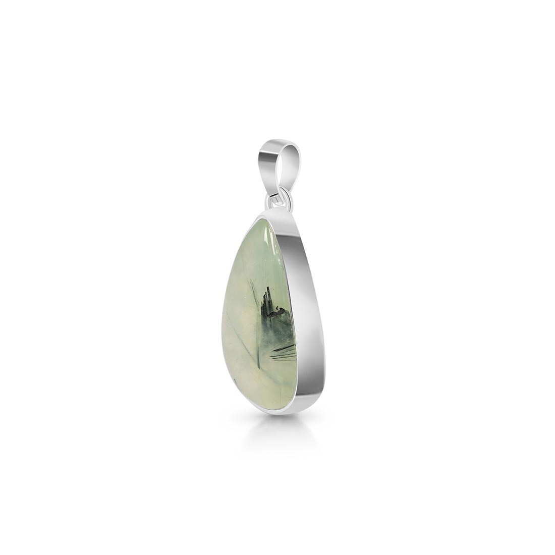 Prehnite Pendant-(PRN-P-8.)