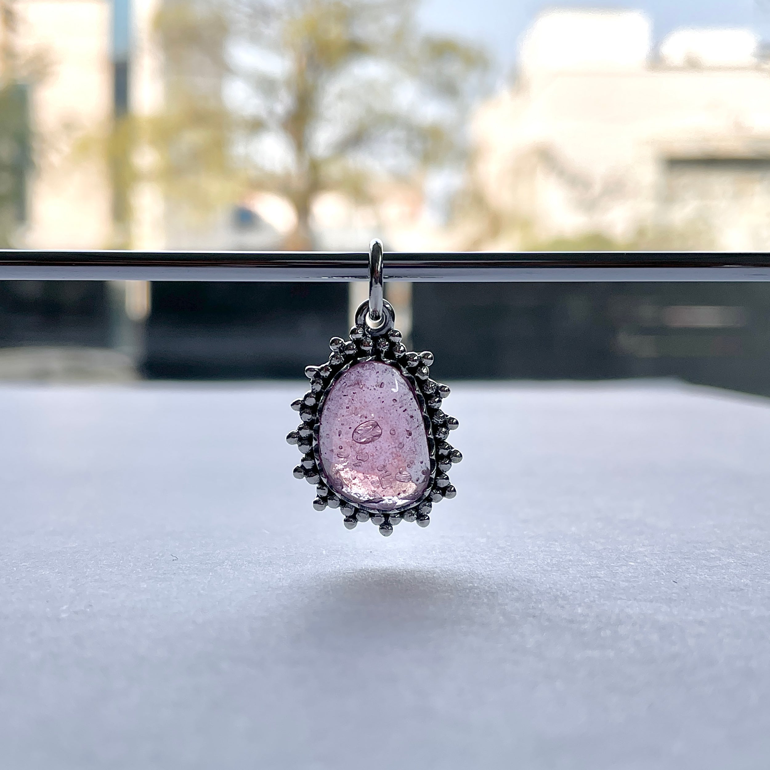 Pink Sapphire Pendant-(PSP-P-1.)
