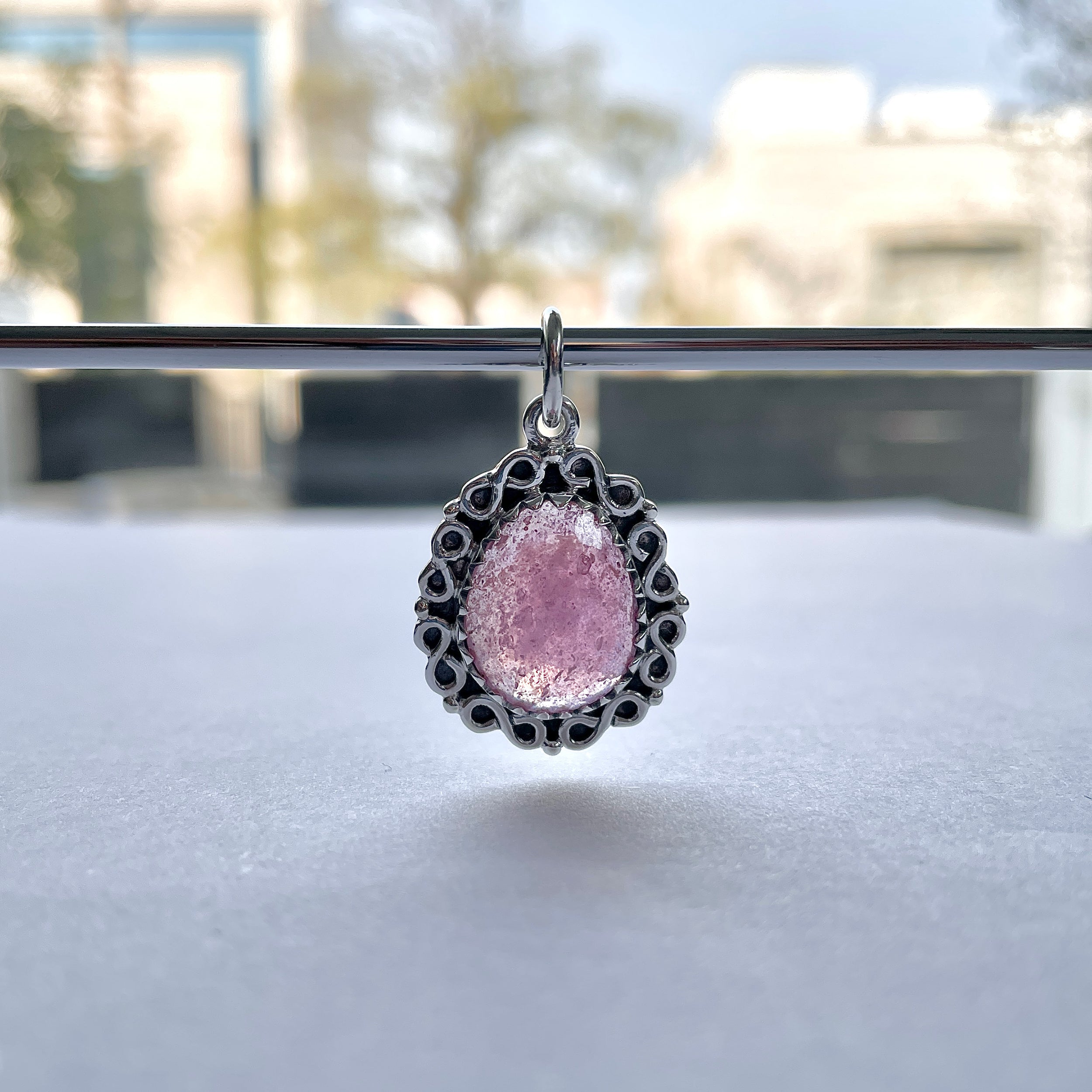 Pink Sapphire Pendant-(PSP-P-10.)
