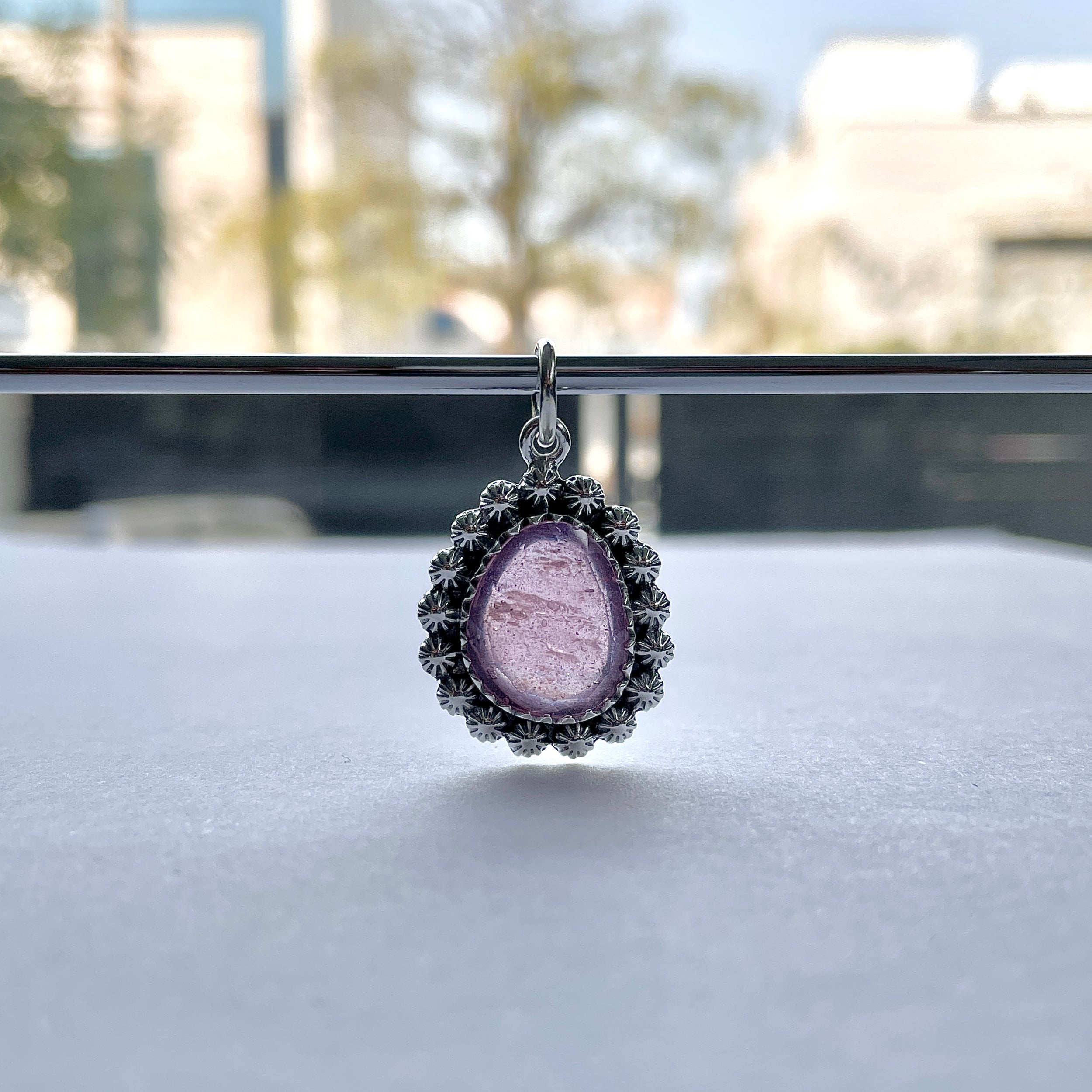 Pink Sapphire Pendant-(PSP-P-16.)