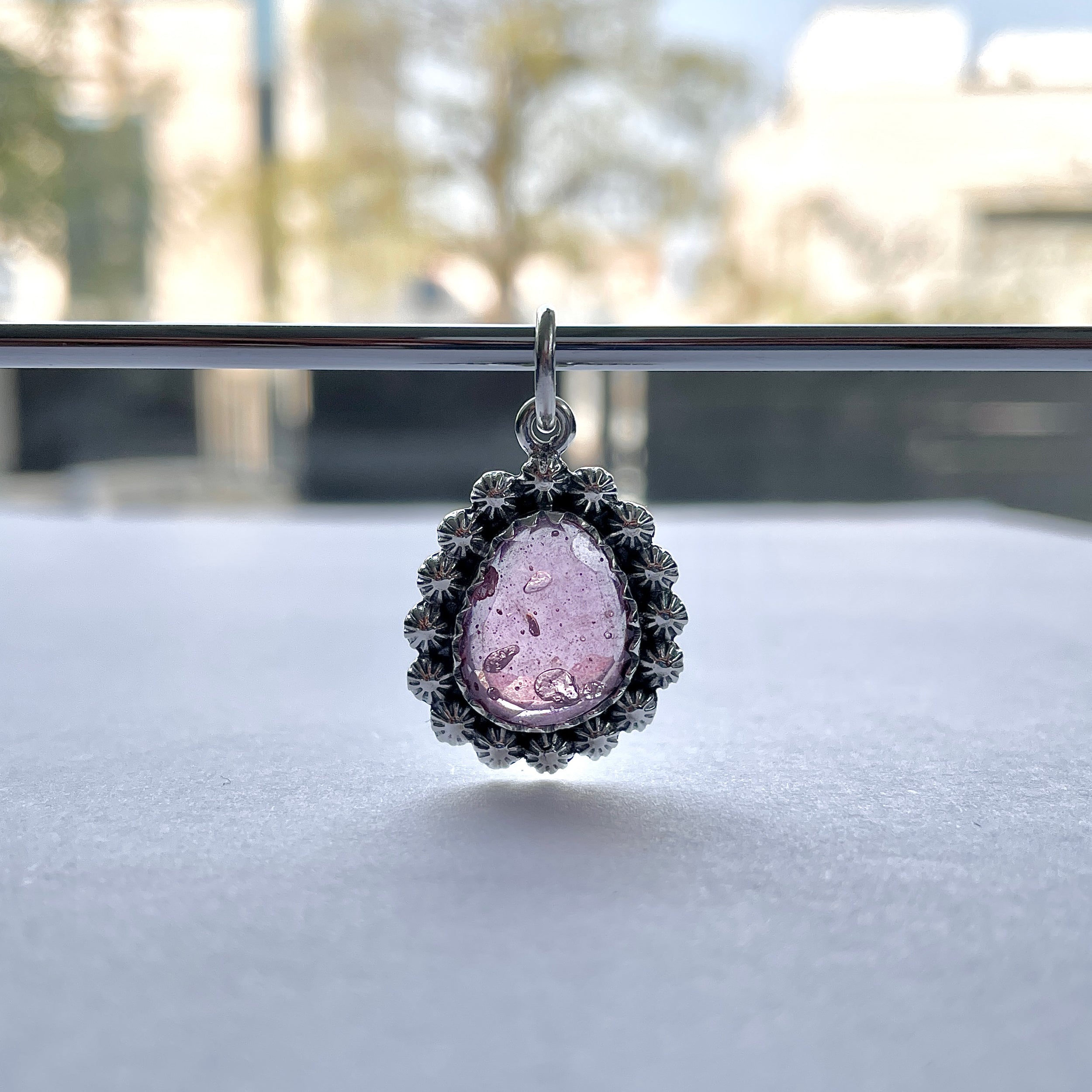 Pink Sapphire Pendant-(PSP-P-2.)