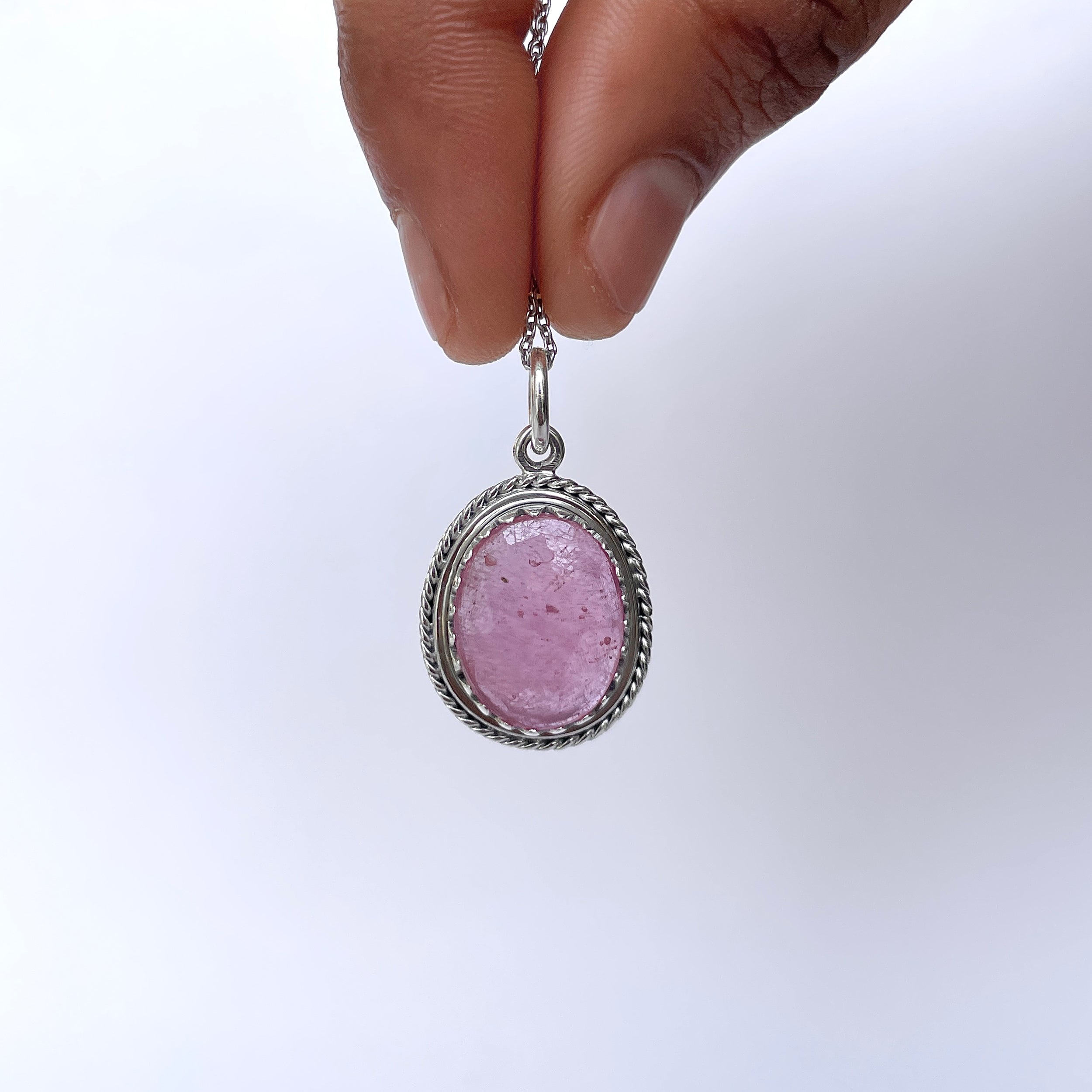 Pink Sapphire Pendant-(PSP-P-20.)