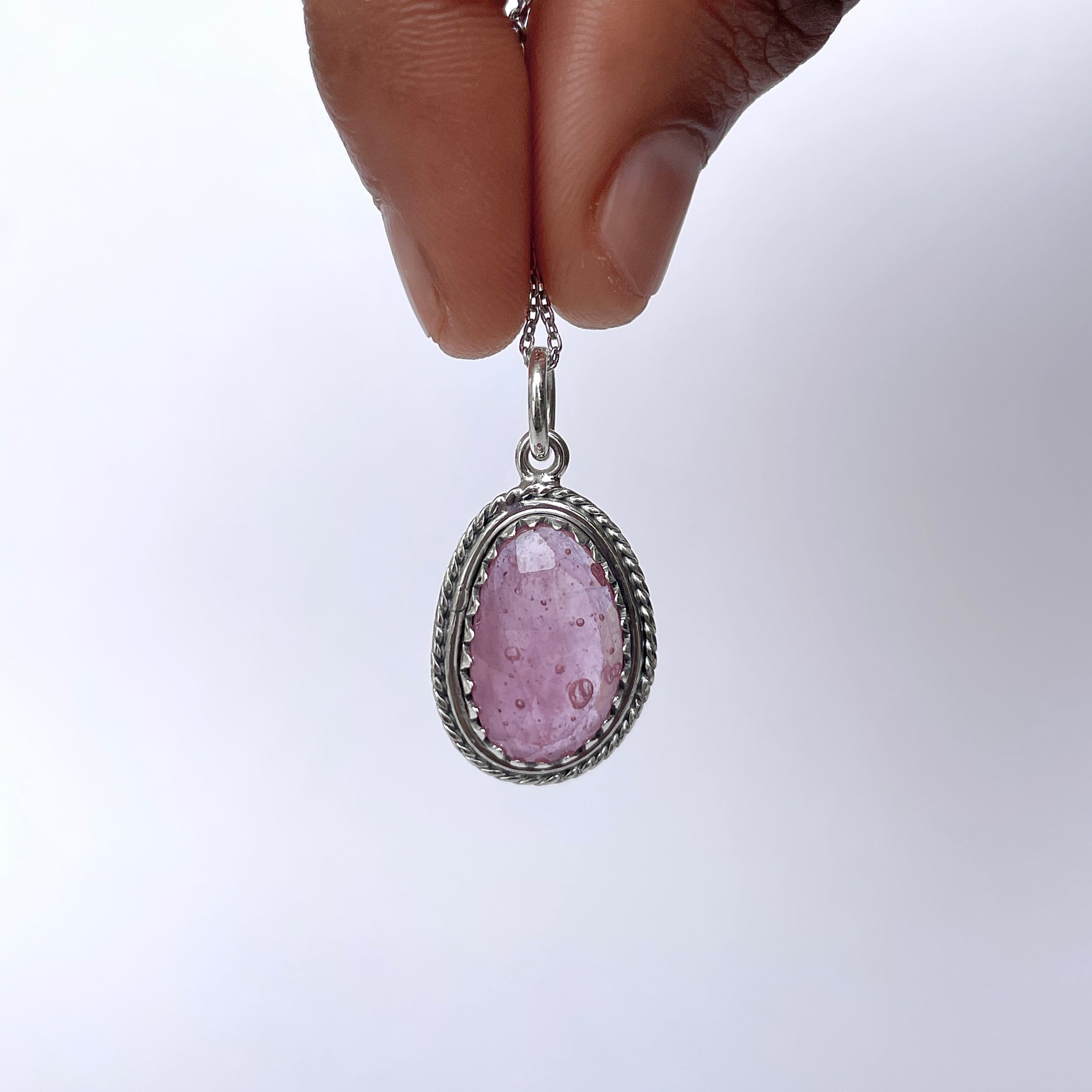 Pink Sapphire Pendant-(PSP-P-21.)