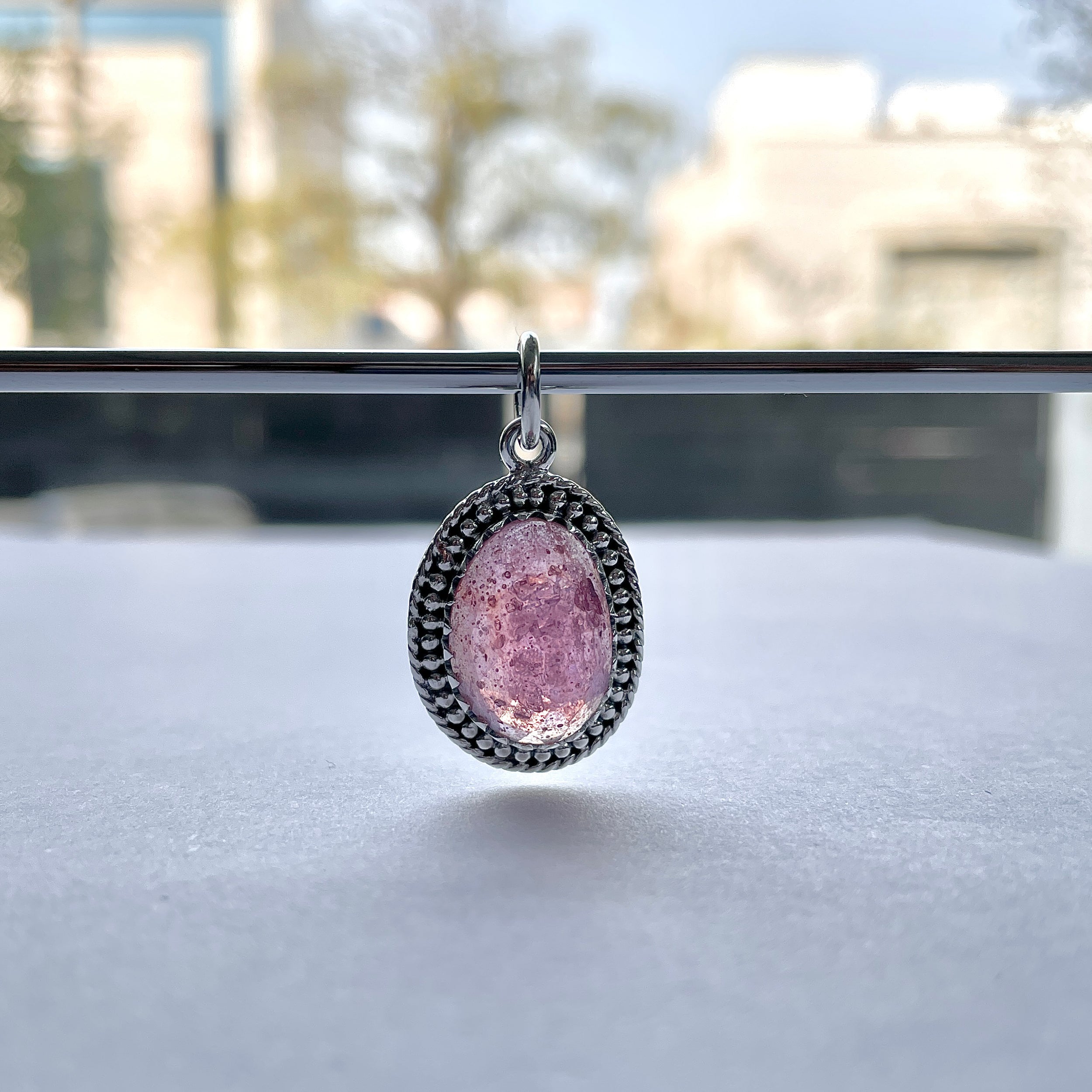 Pink Sapphire Pendant-(PSP-P-22.)