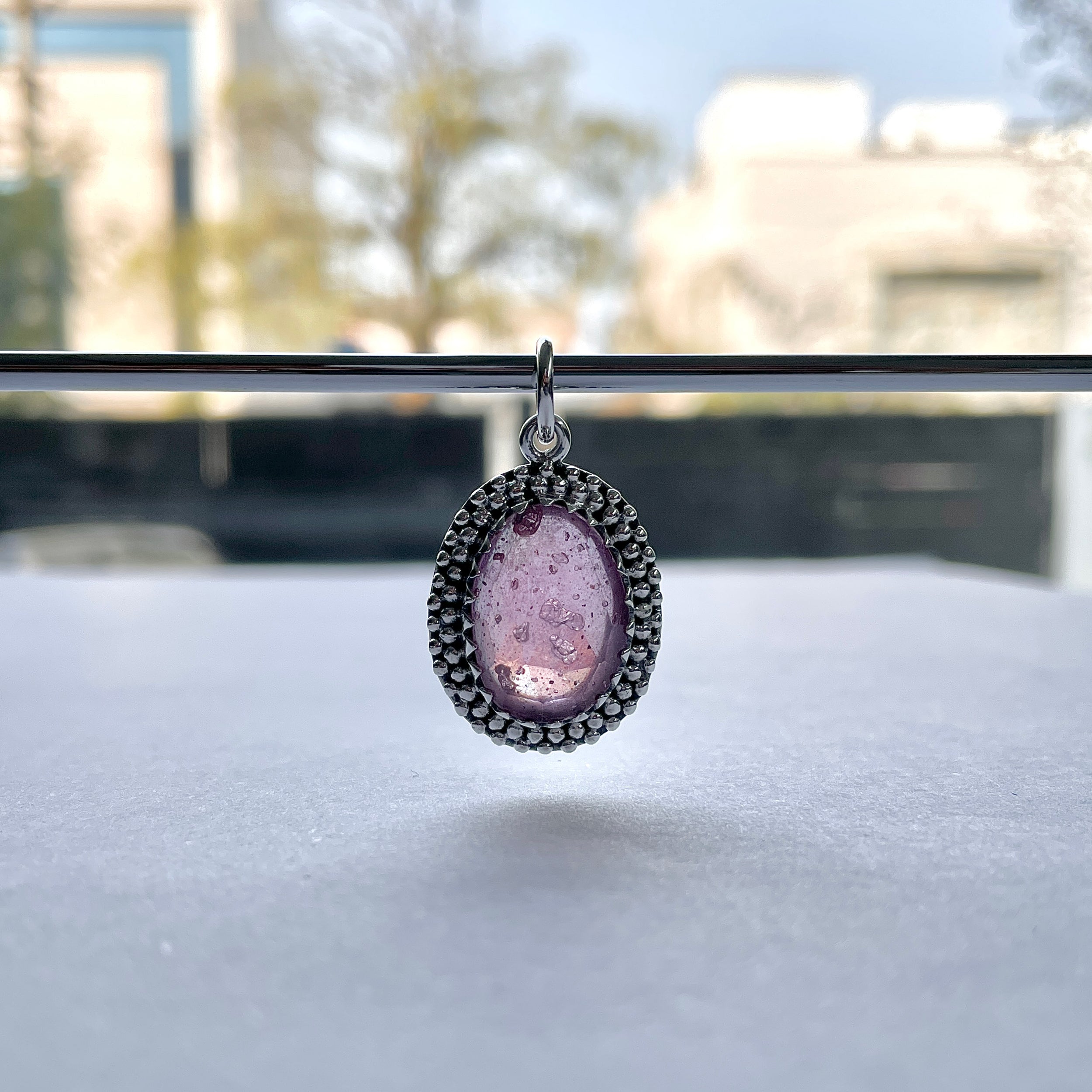 Pink Sapphire Pendant-(PSP-P-24.)