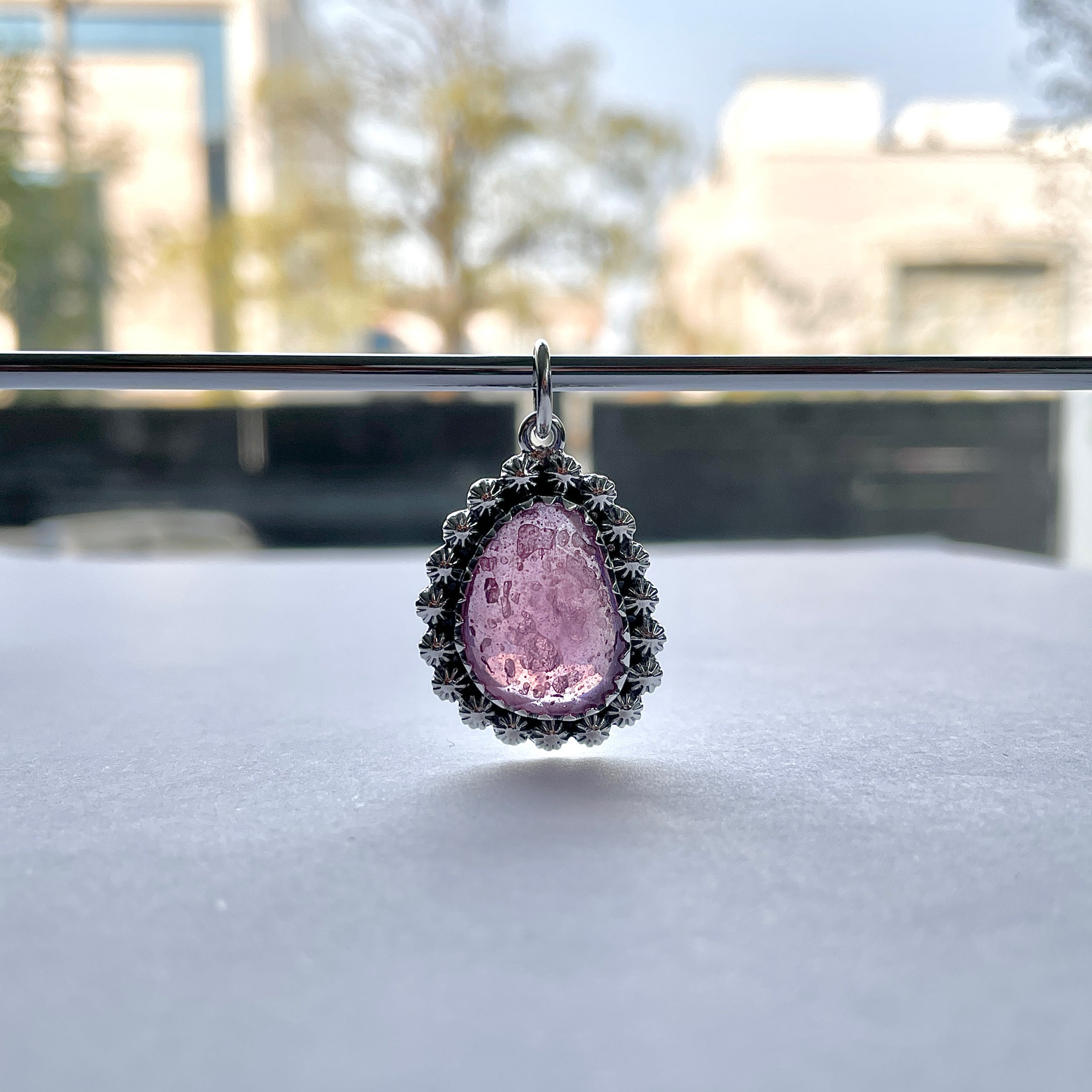 Pink Sapphire Pendant-(PSP-P-25.)