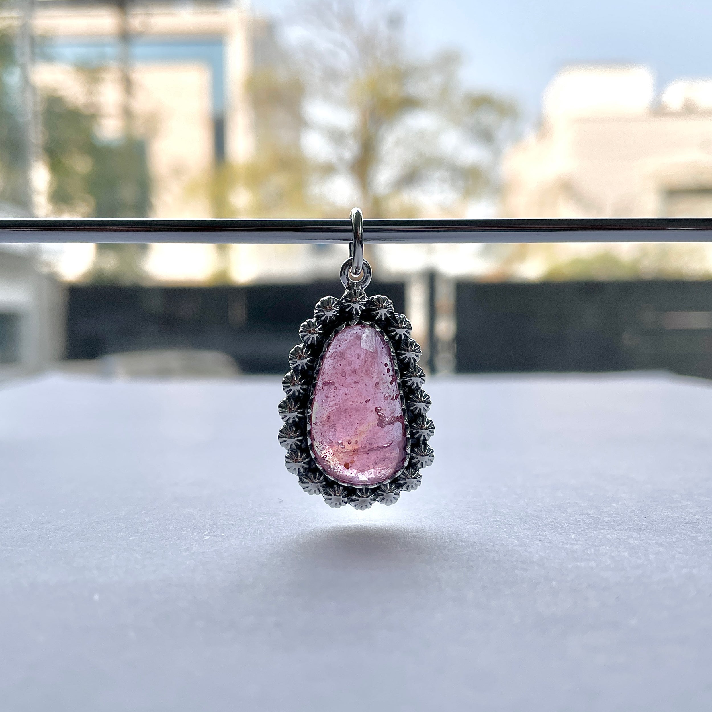 Pink Sapphire Pendant-(PSP-P-30.)