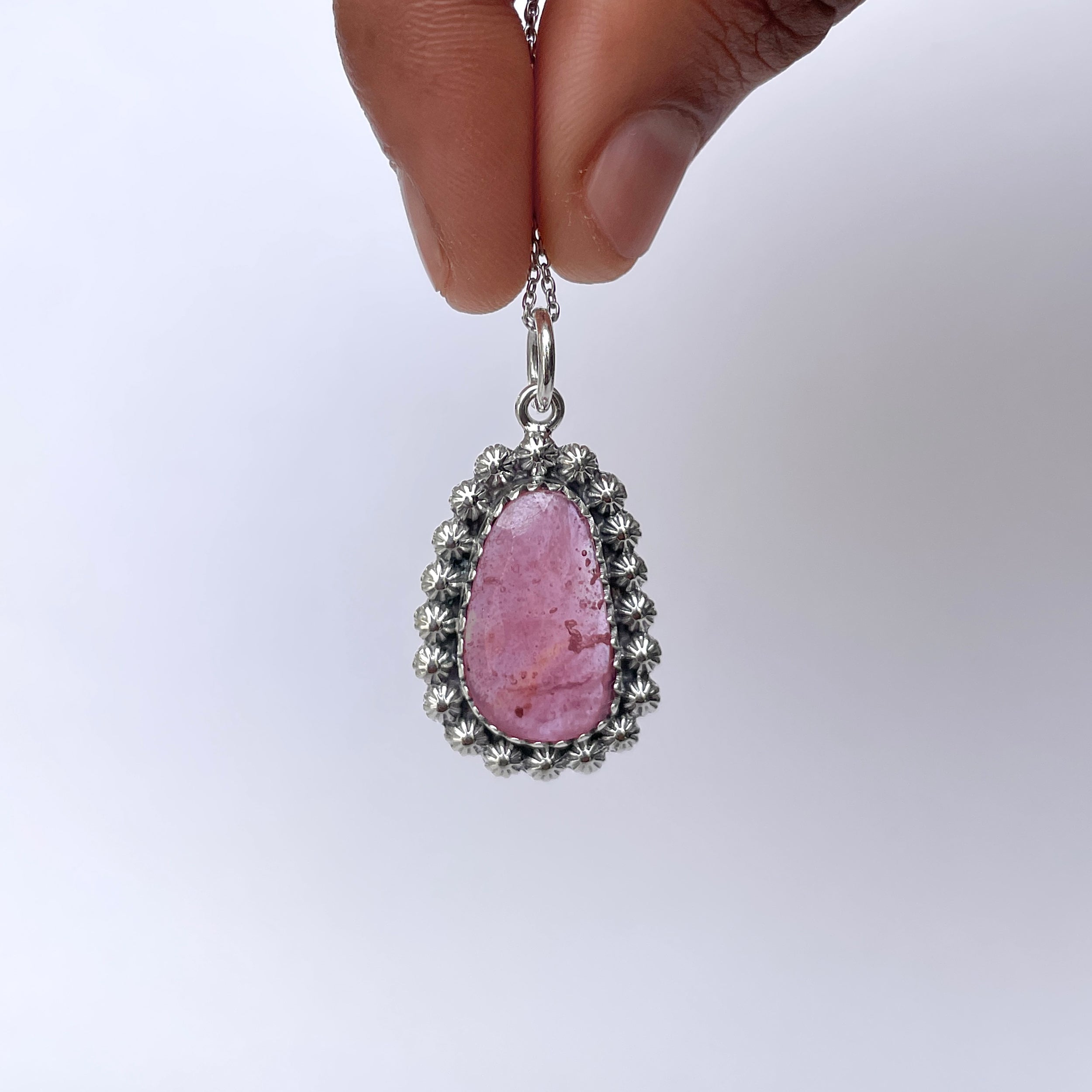 Pink Sapphire Pendant-(PSP-P-30.)