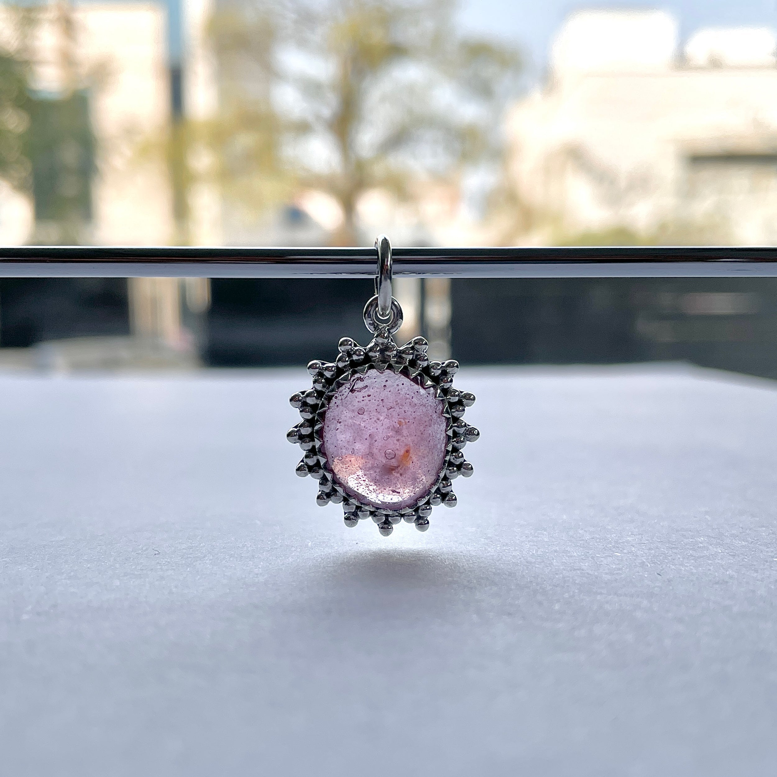 Pink Sapphire Pendant-(PSP-P-5.)
