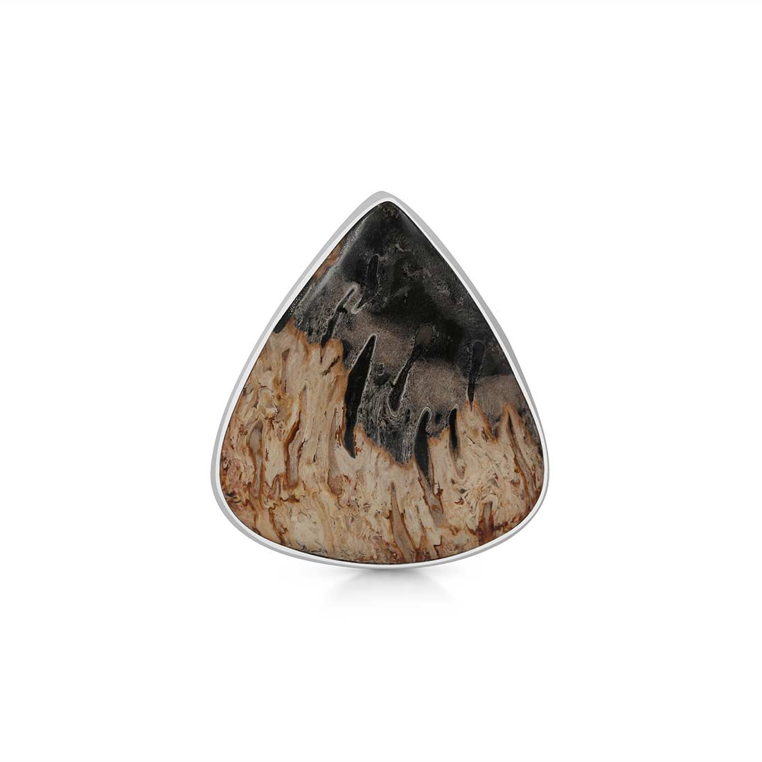 Plumroot Agate Adjustable Ring-(PTJ-R-9.)