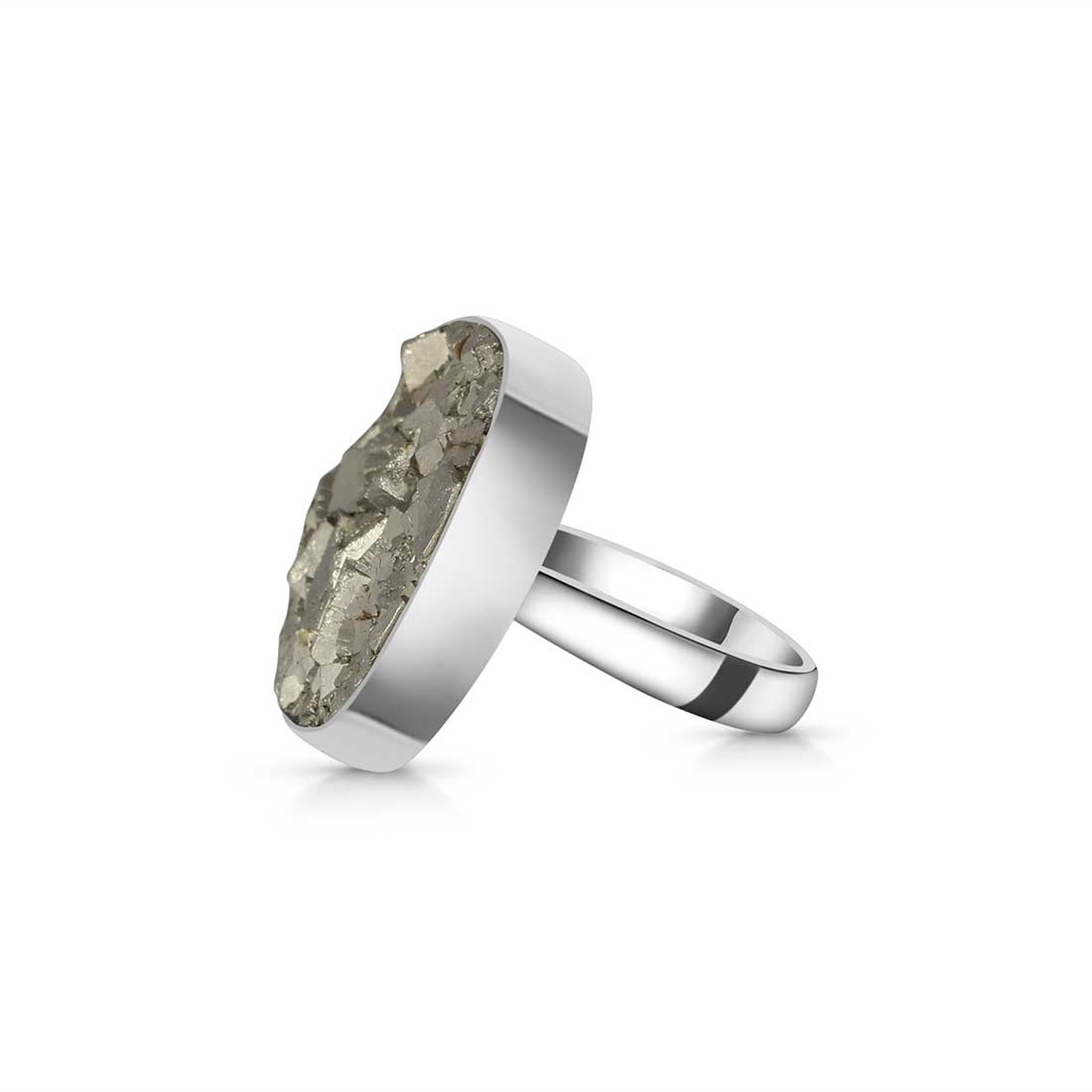 Pyrite Adjustable Ring-(PYR-R-20.)