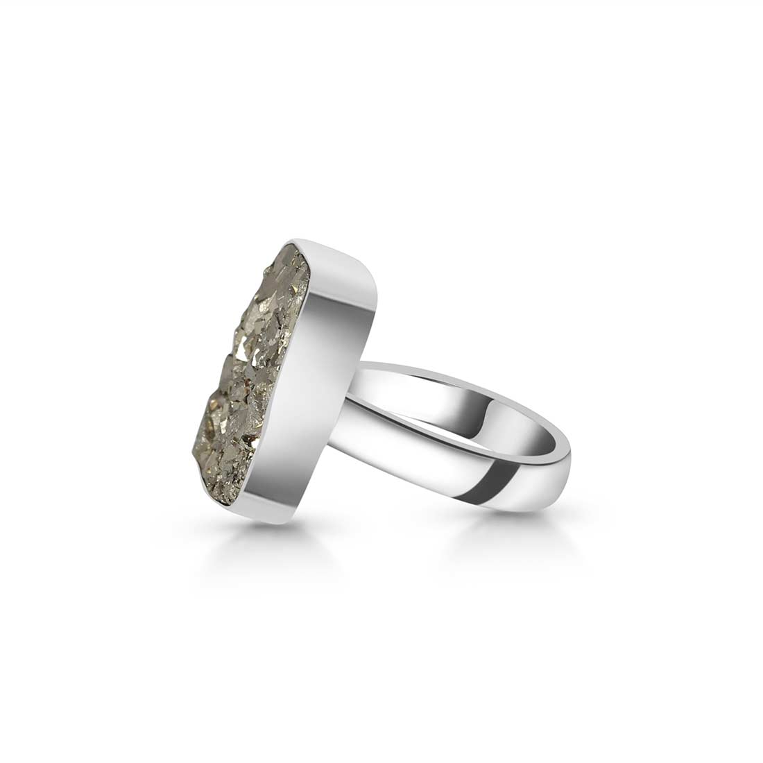 Pyrite Adjustable Ring-(PYR-R-25.)