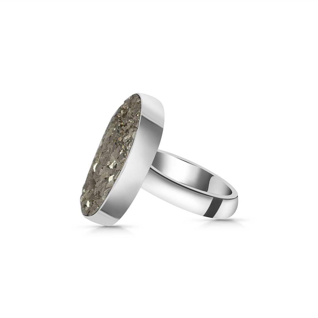 Pyrite Adjustable Ring-(PYR-R-3.)